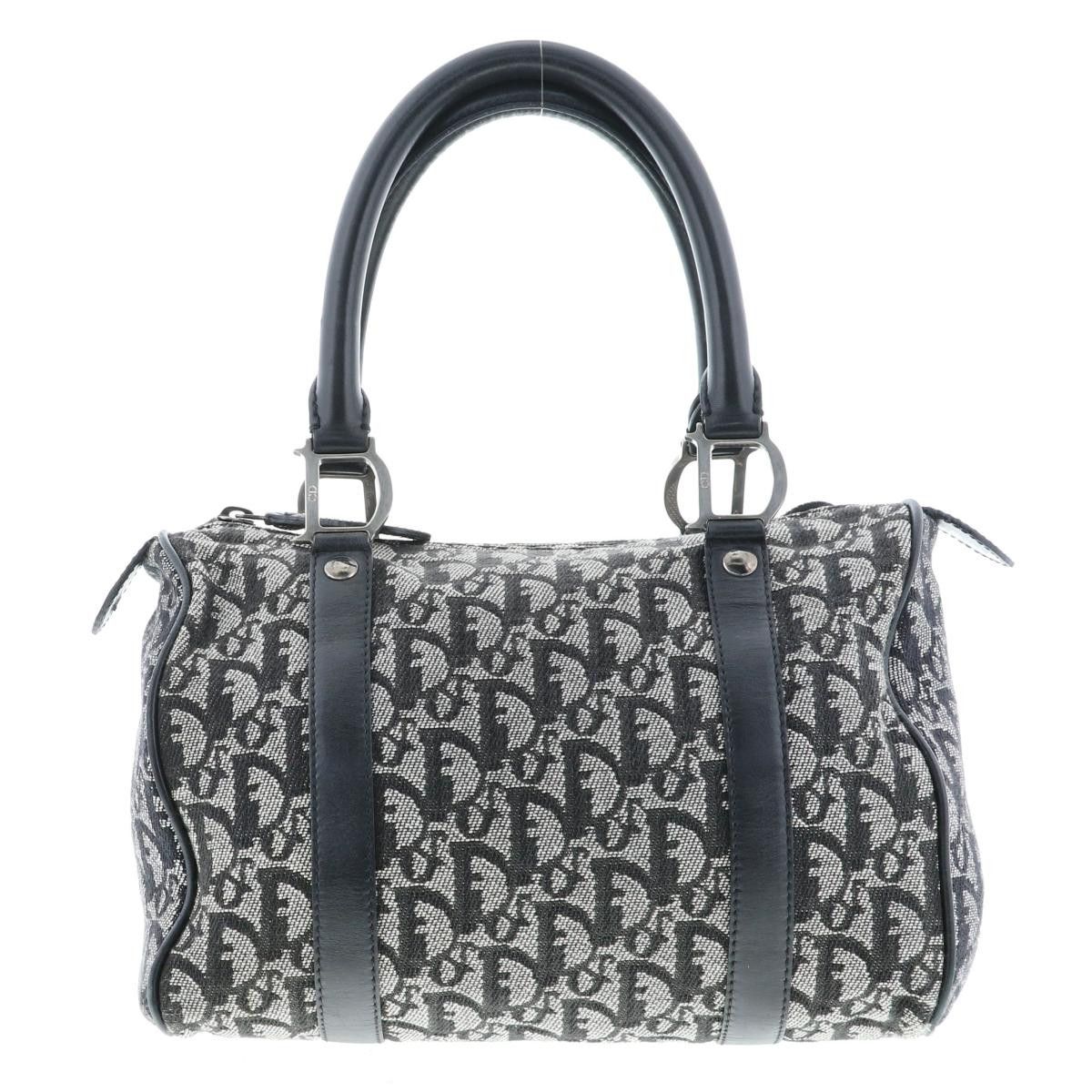 image of Dior Trotter Miniboston Bag in Black, Women's
