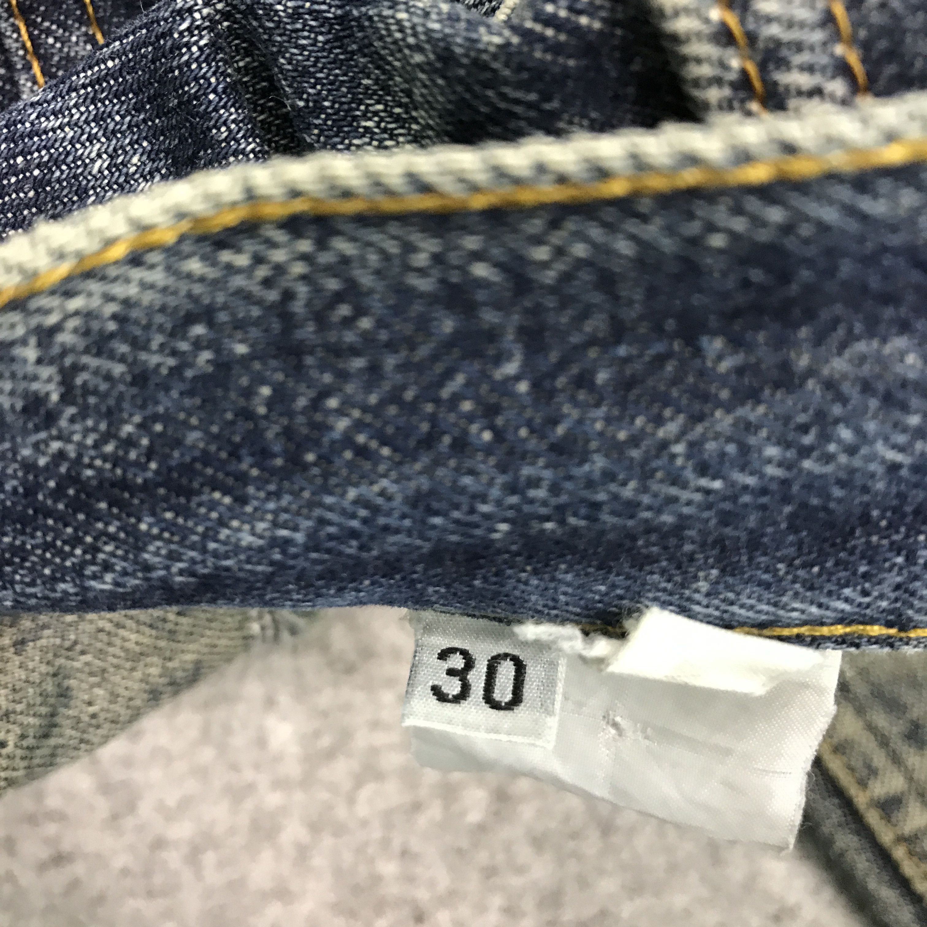 Helmut Lang 1998 HELMUT LANG DISTRESSED DENIM PANTS Size US 30 / EU 46 - 8 Thumbnail