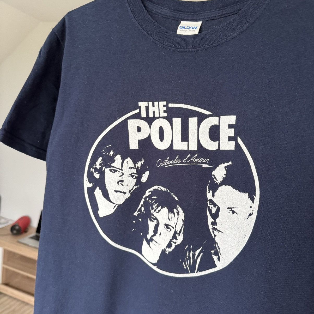 Band Tees × Vintage The Police 80s cut style t-shirt y2k vintage Rock S Skinny Size US S / EU 44-46 / 1 - 3 Thumbnail