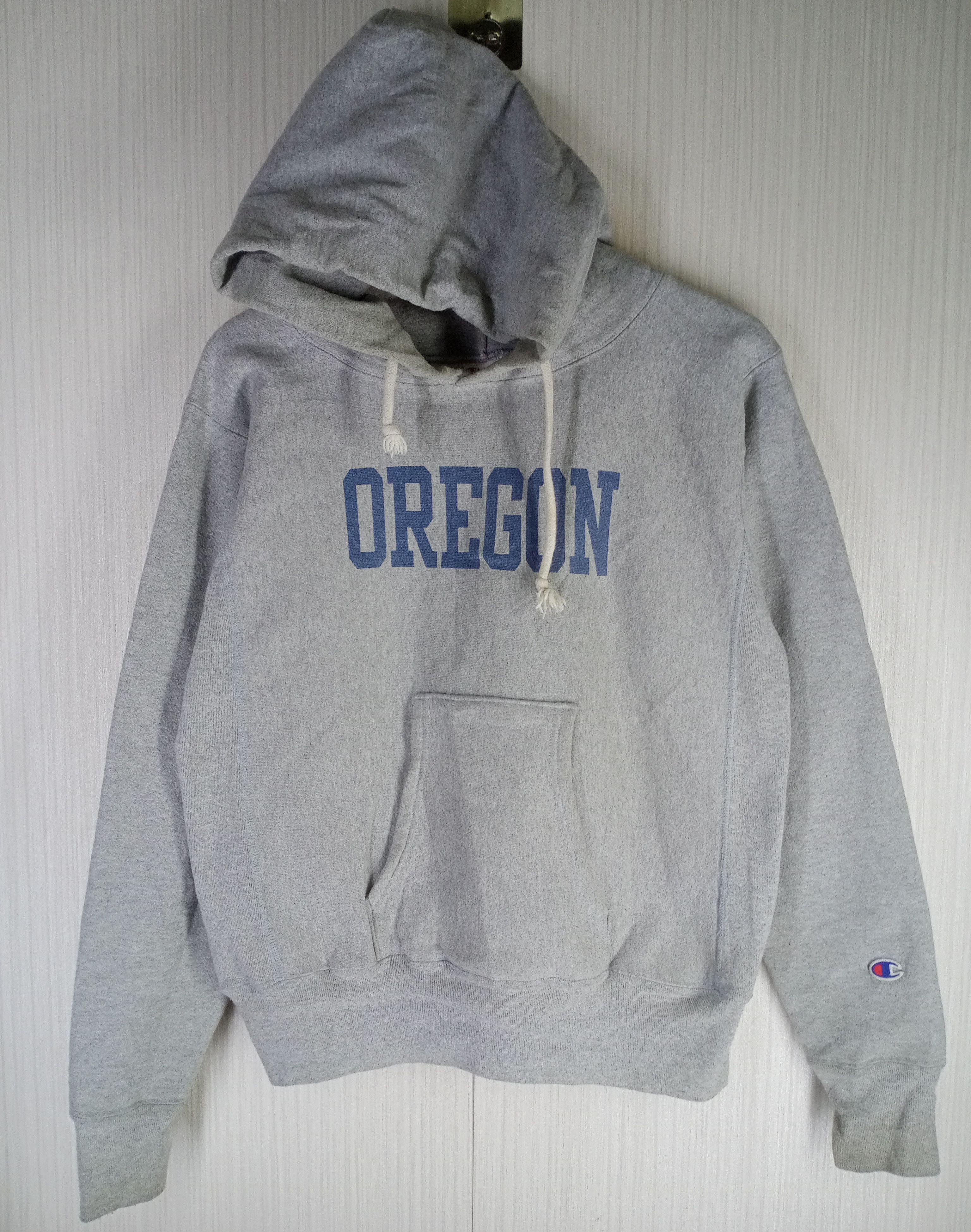 Champion Vintage 90s Champion Reverse Weave Oregon Hoodie Sweatshirt Size US M / EU 48-50 / 2 - 2 Thumbnail