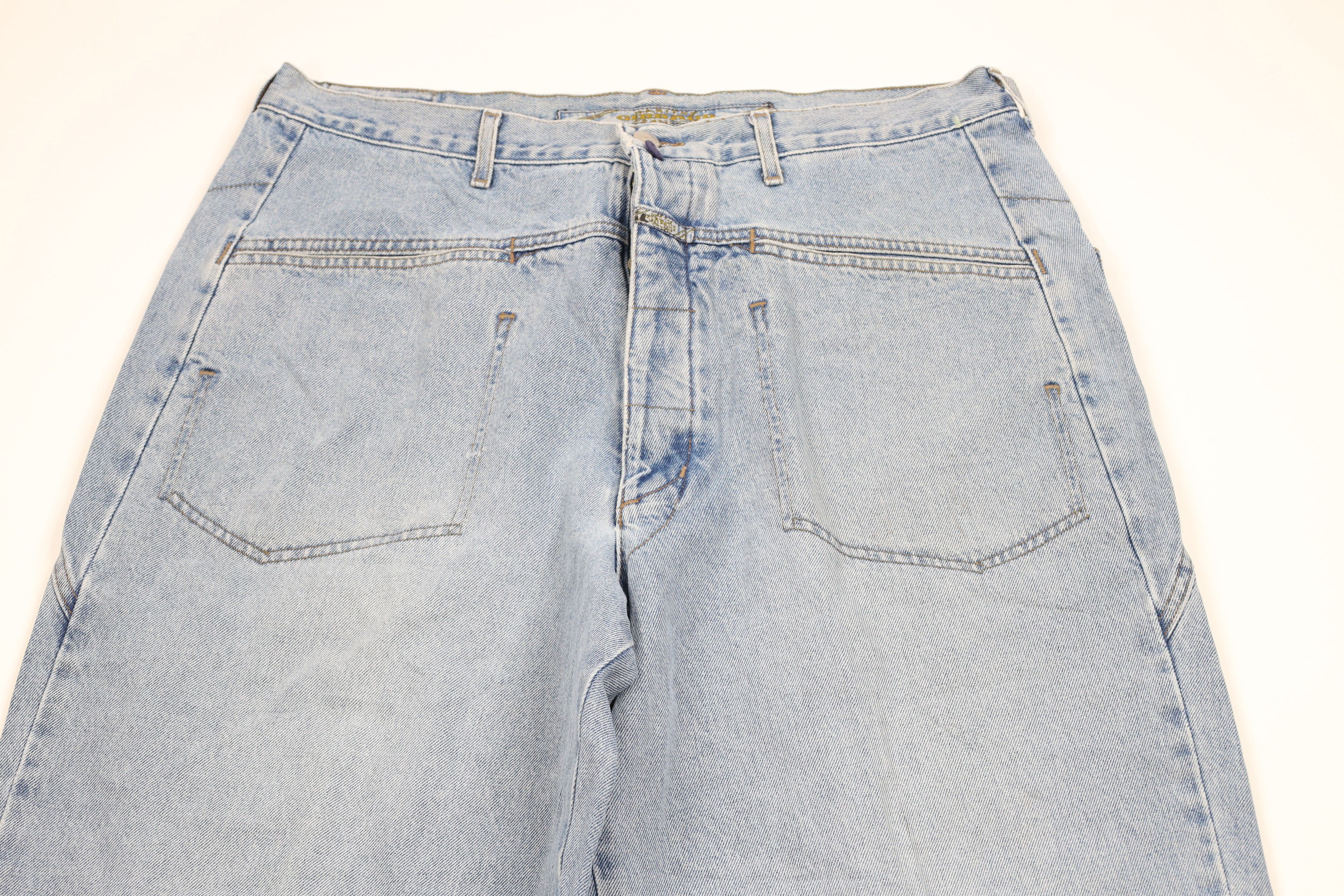 Marithe + Francois Girbaud × Vintage Vintage 90s Marithe Francois Girbaud Button Fly Jeans Size US 36 / EU 52 - 2 Thumbnail