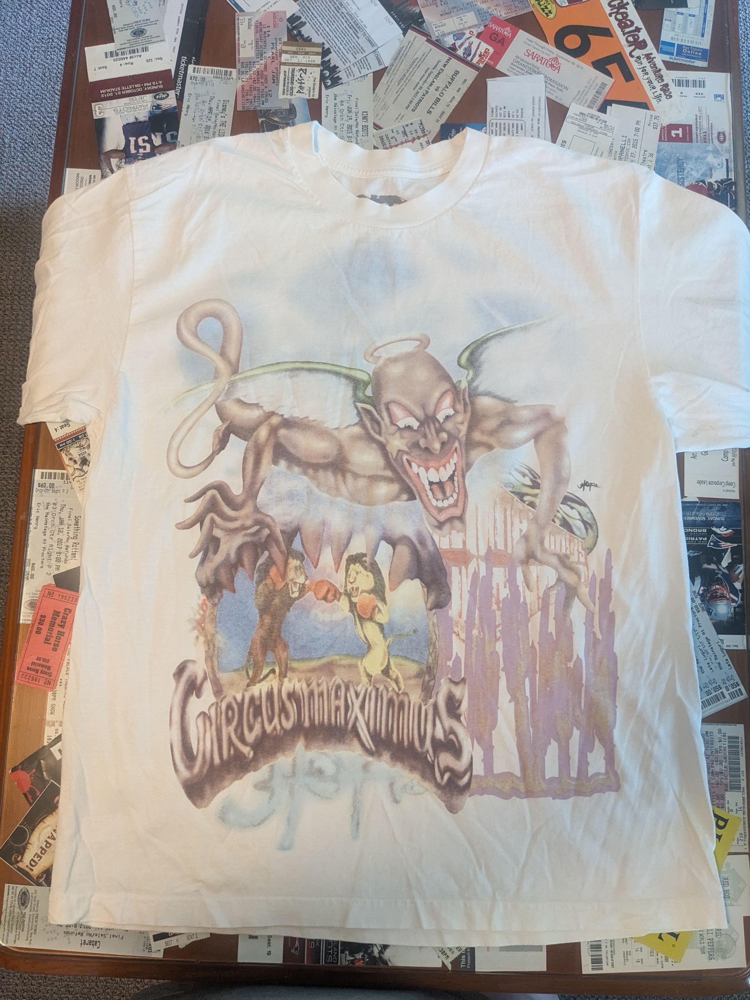 Travis Scott Travis Scott Men's Circus Maximus 2024 Tour Size US L / EU 52-54 / 3 - 3 Thumbnail