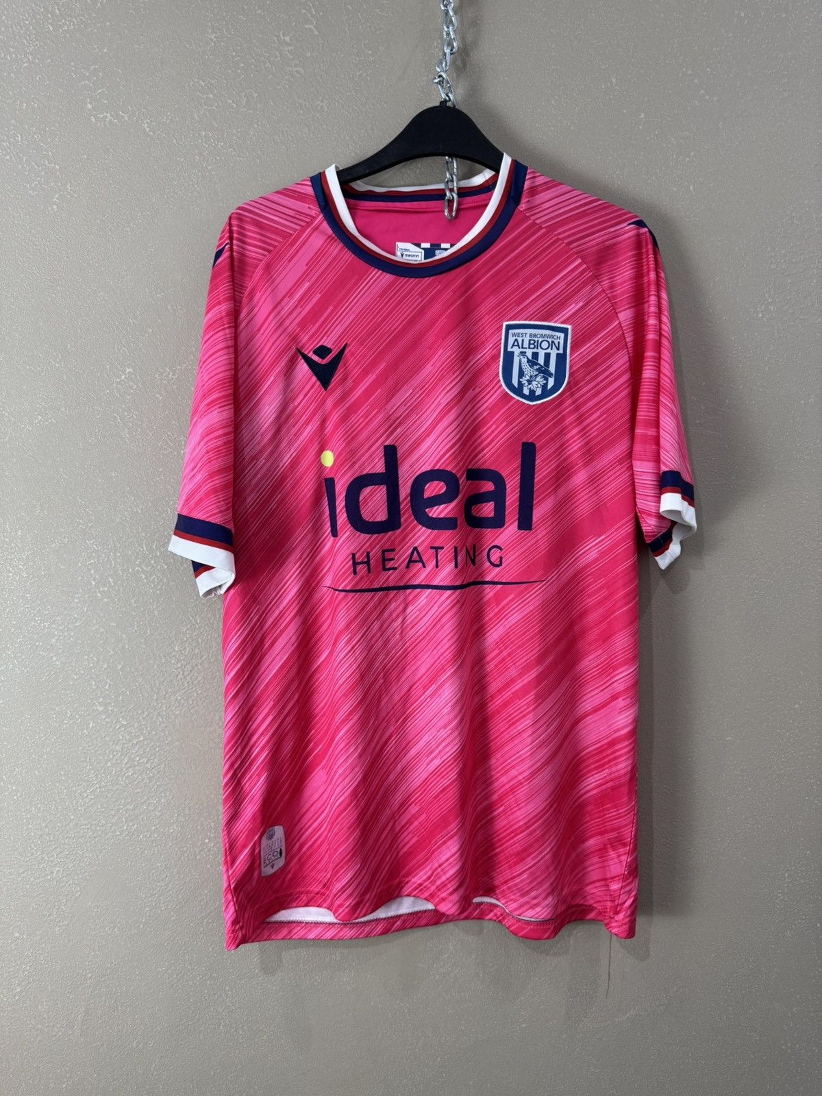 Macron West Bromwich Albion Jersey Macron Jersey Sz L Size US L / EU 52-54 / 3 - 1 Thumbnail