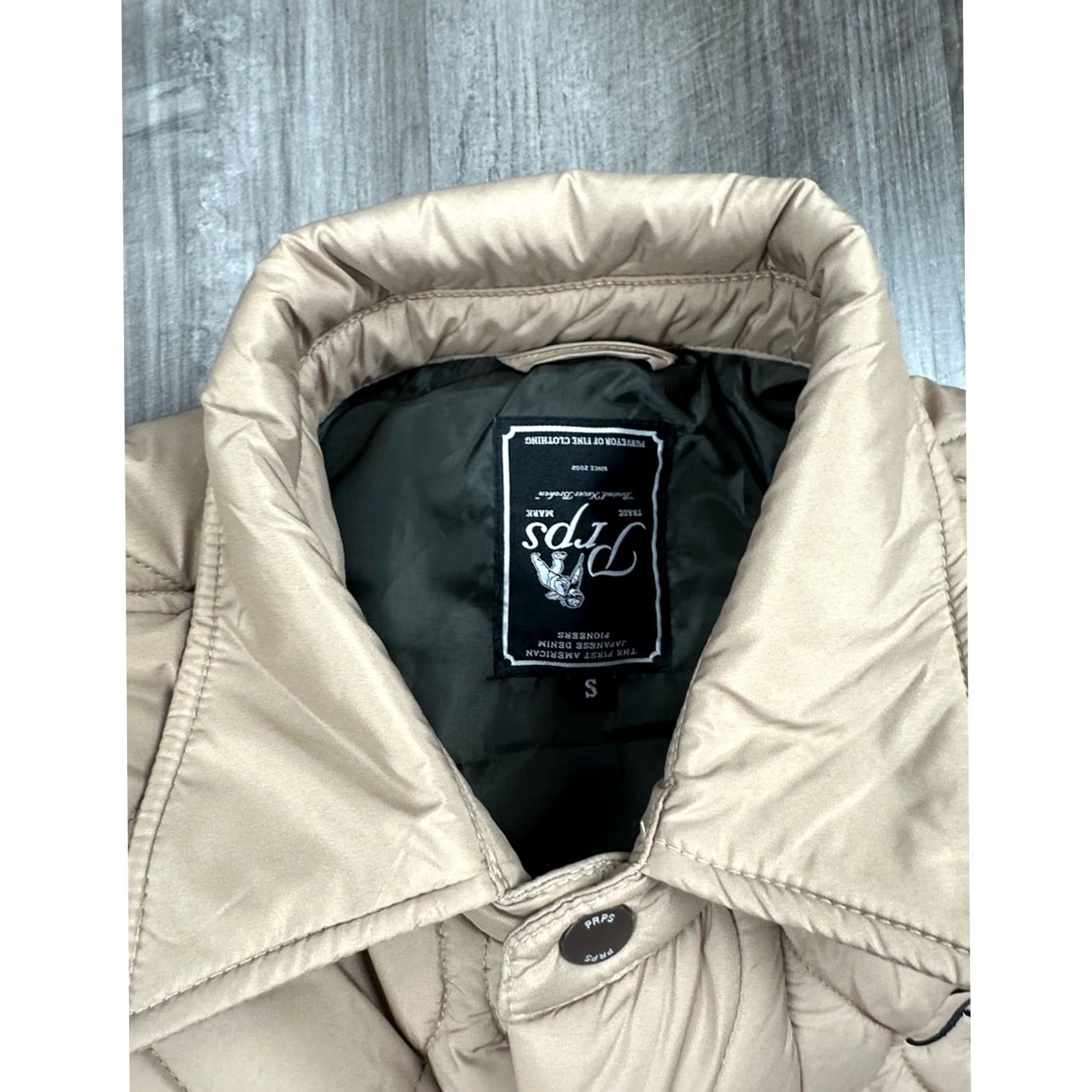 Prps PRPS Quilted Hunter Khaki Camouflage Puffer Jacket Small Size US S / EU 44-46 / 1 - 6 Thumbnail