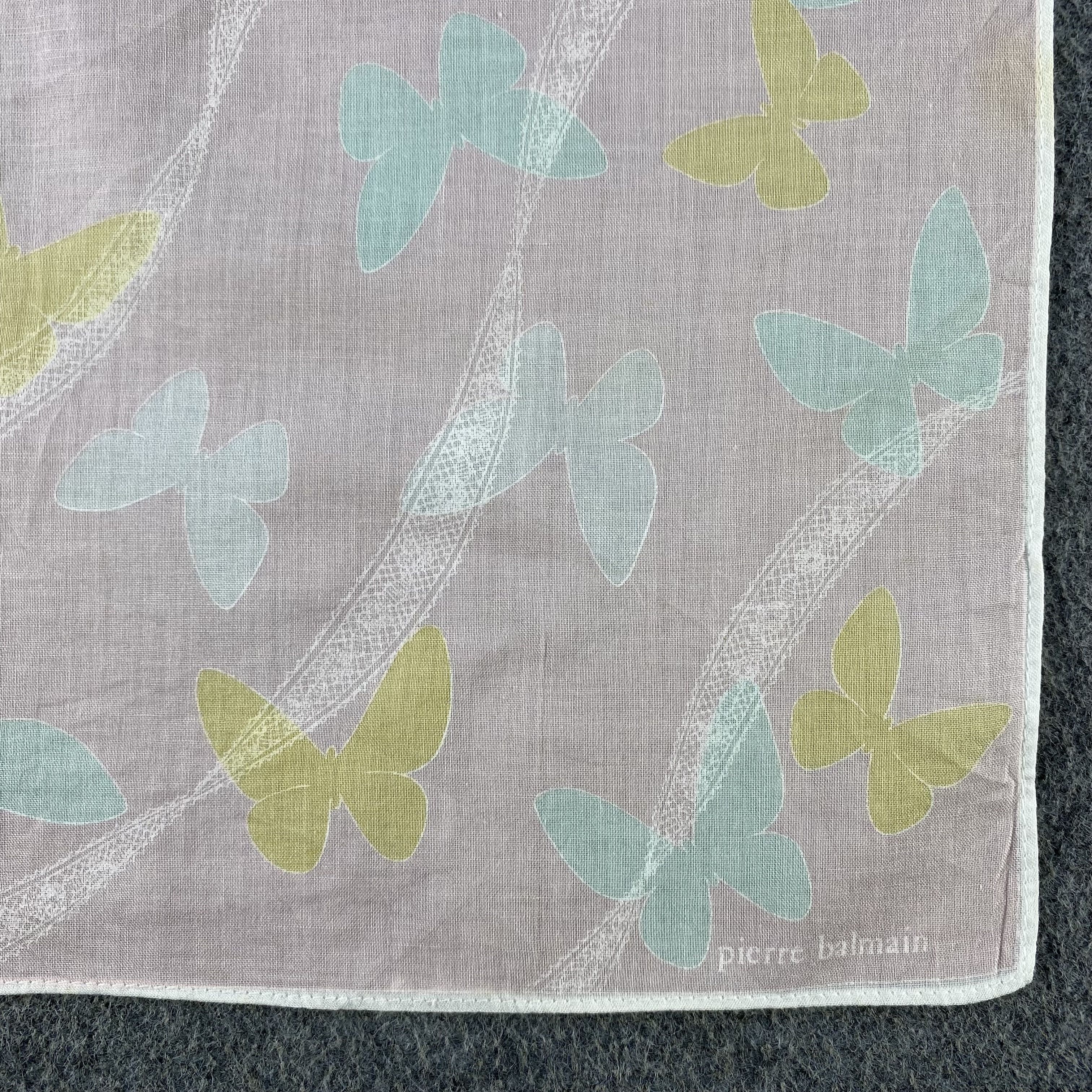 Pierre Balmain × Vintage Pierre Balmain Handkerchief/Neckerchief/Bandana HC890 Size ONE SIZE - 3 Thumbnail