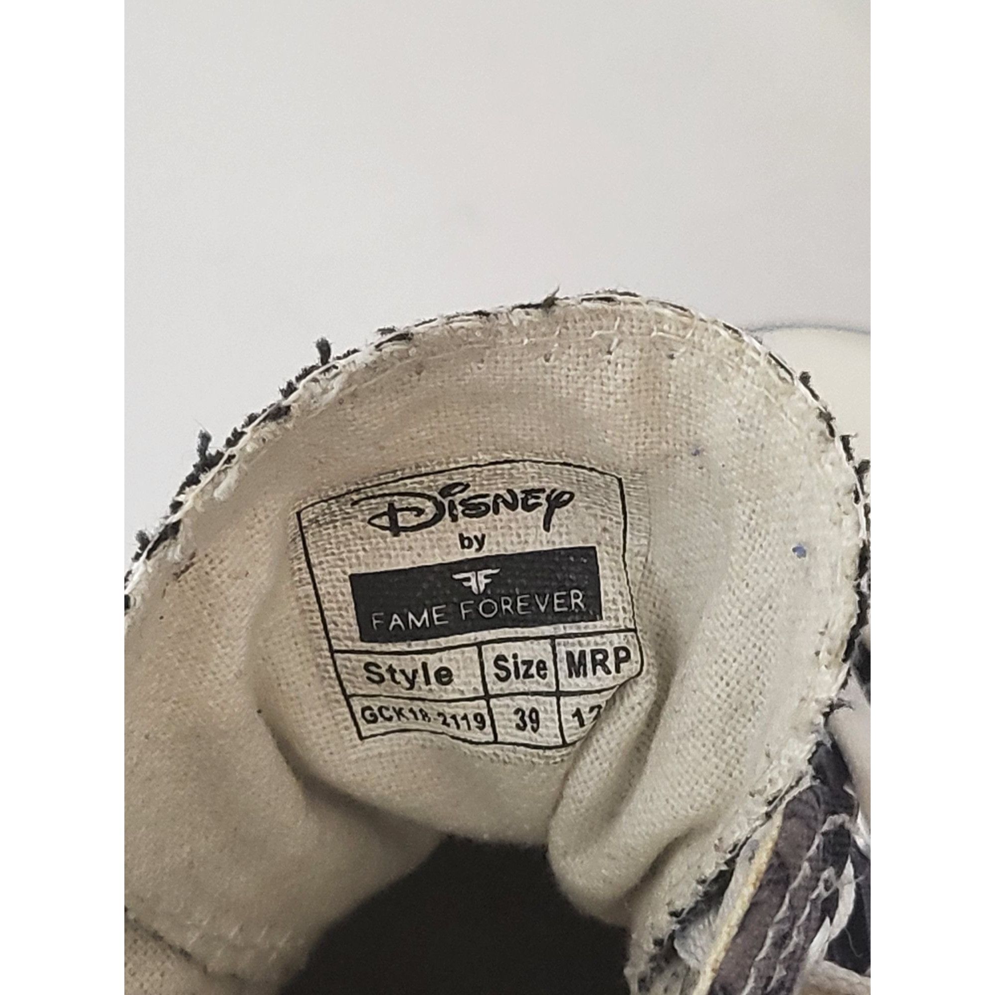 Disney Disney By Fame Forever High Top Sneakers Boys GCK18-2119 Sz Size US 5.5 / EU 38 - 7 Thumbnail