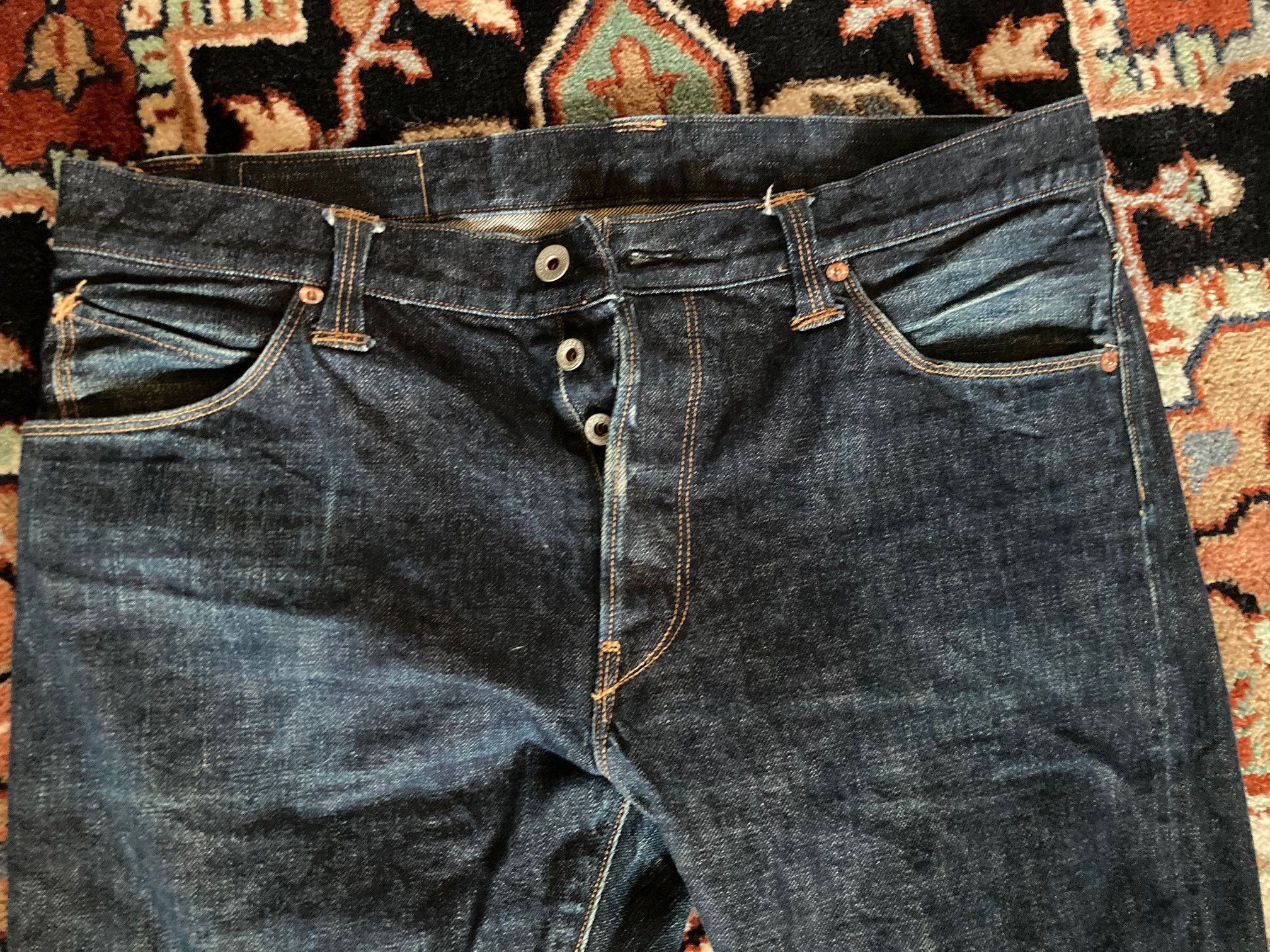 Stevenson Overall Co. Stevenson Overall 727 La Jolla denim jeans Size US 34 / EU 50 - 3 Thumbnail