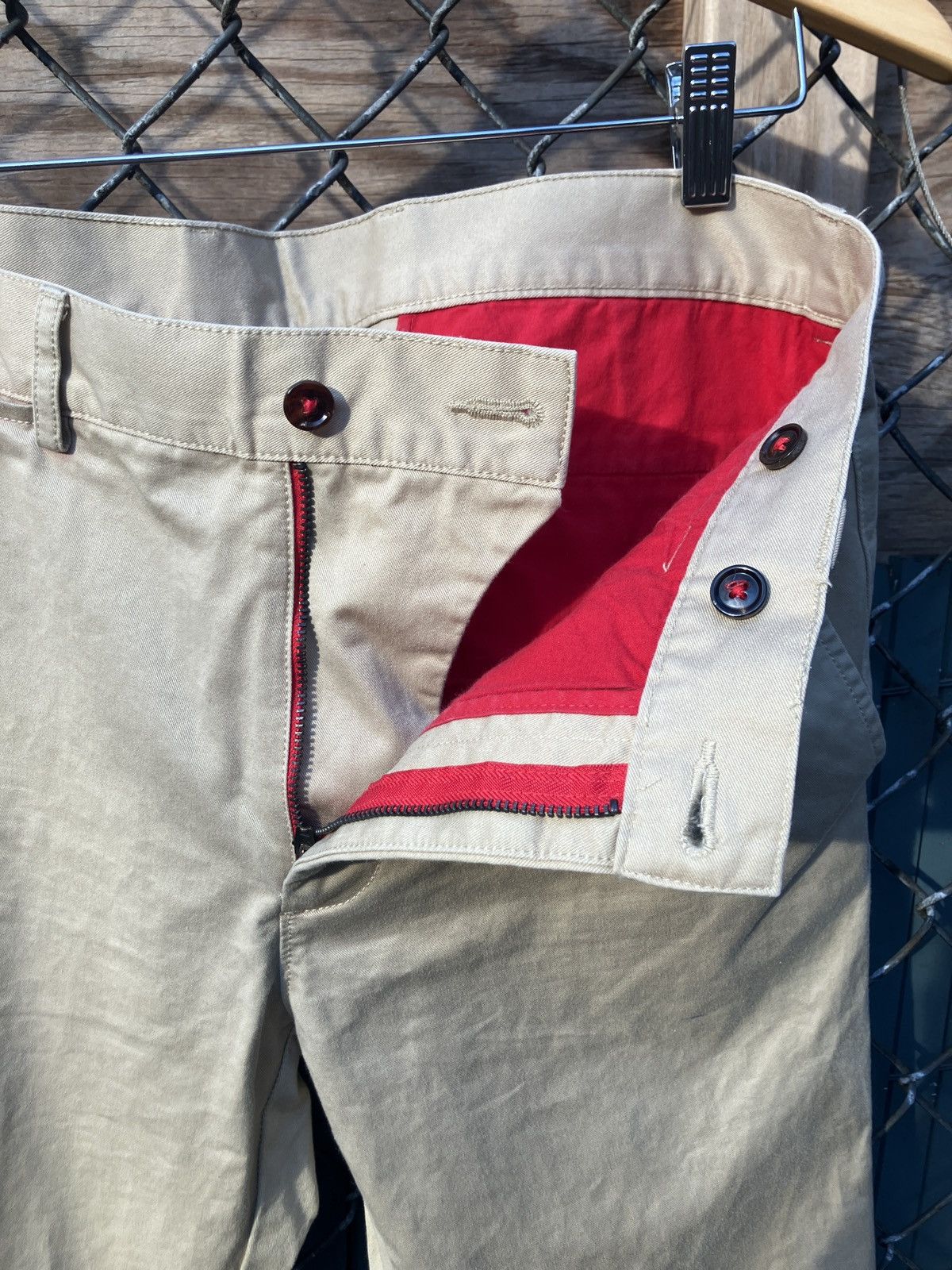 Carolina Herrera Carolina Herrera Khaki Pants 32/31 Size US 32 / EU 48 - 4 Thumbnail