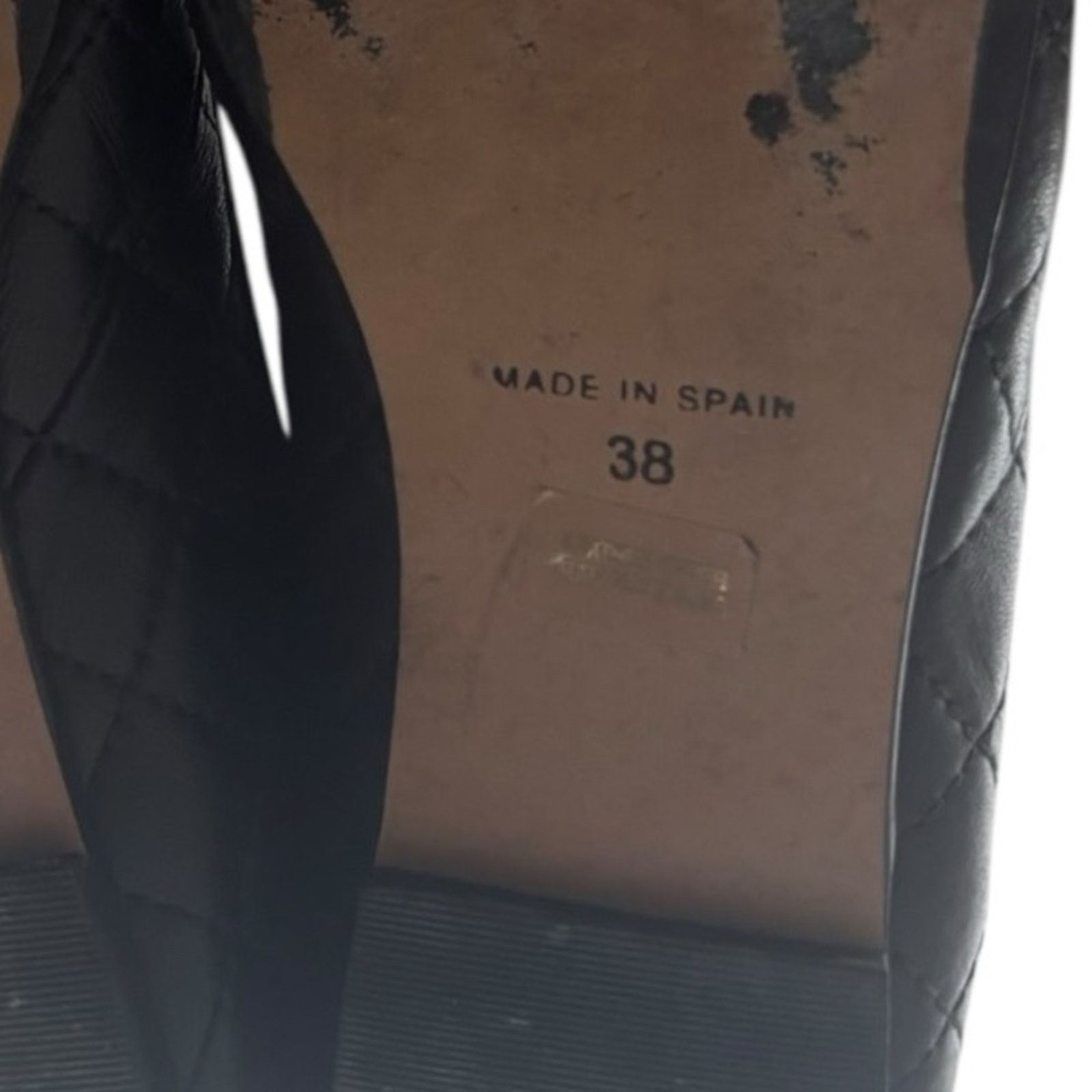 Berluti Bertuchi black quilted leather ballet flats|made in Spain Size US 7.5 / IT 37.5 - 6 Thumbnail