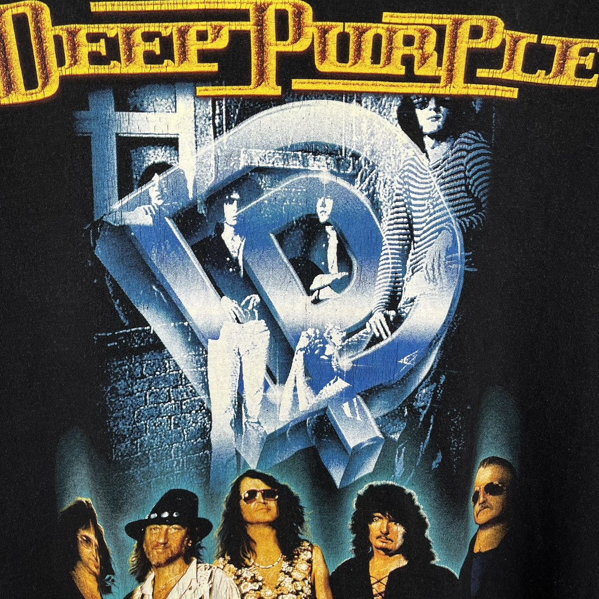 Band Tees Vintage Deep Purple rock band tee 90’s Size US XL / EU 56 / 4 - 3 Thumbnail