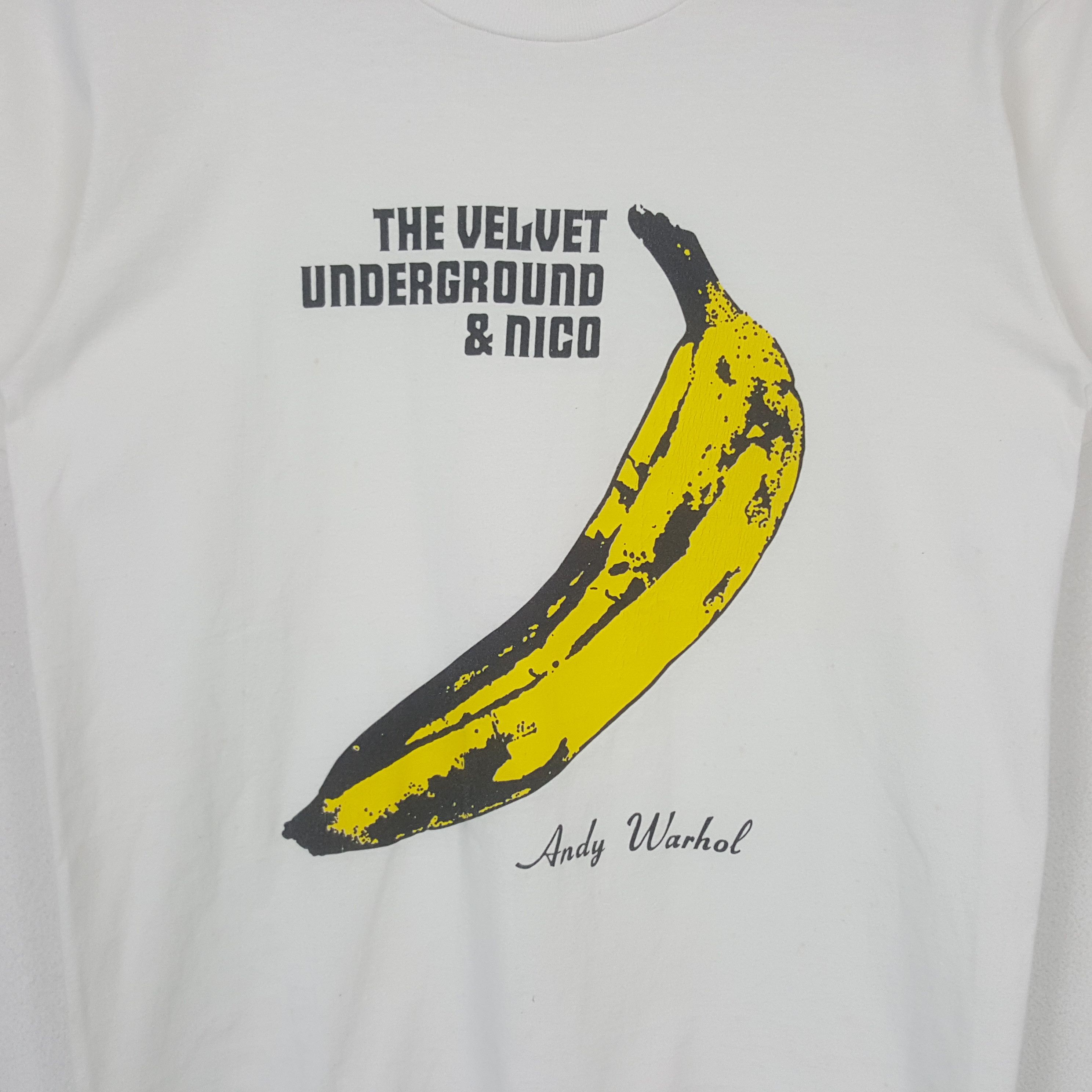Andy Warhol Vintage Andy Warhol The Velvet Underground Tshirt C294N58 Size US S / EU 44-46 / 1 - 2 Thumbnail