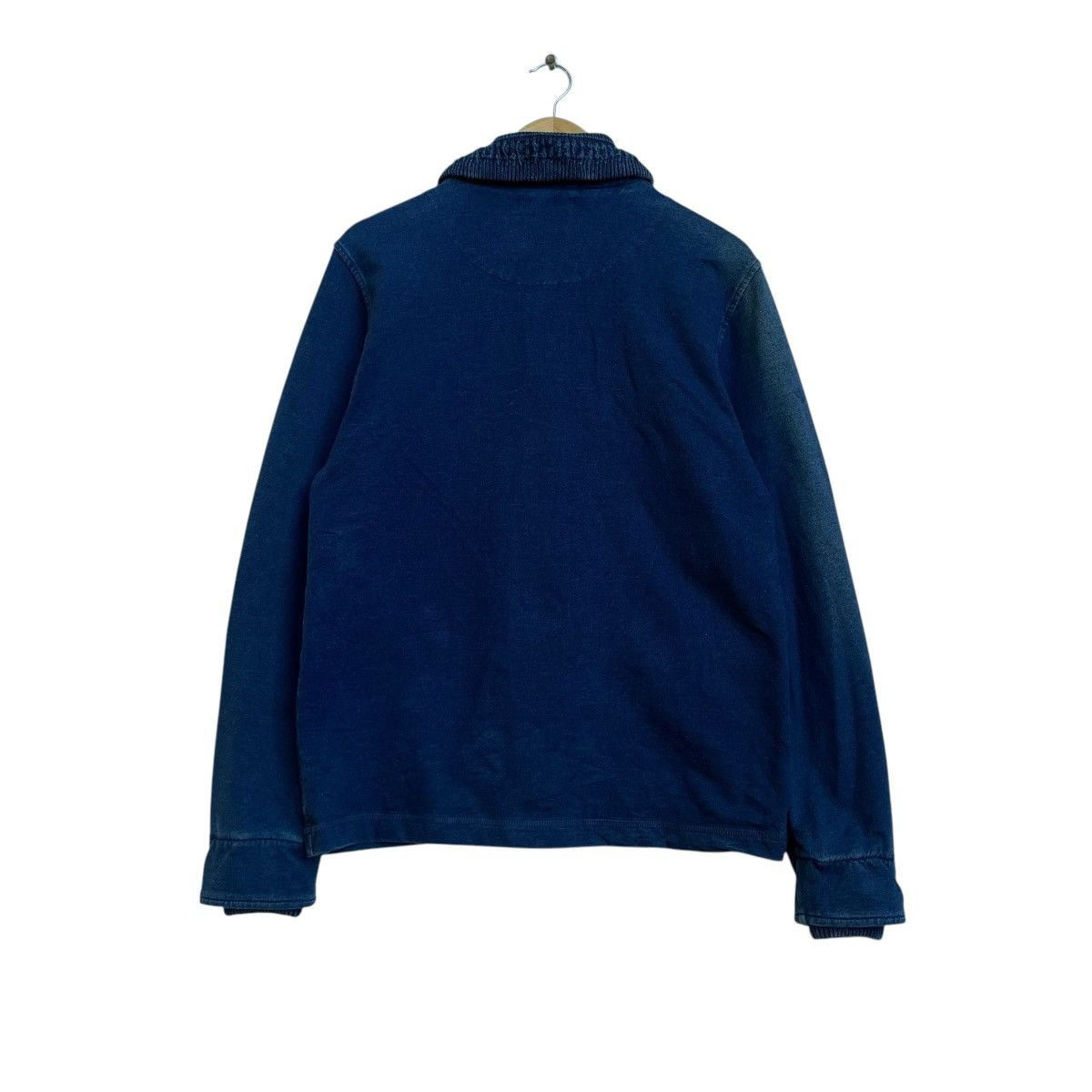 45rpm × Blue Blue Japan × Toyo Enterprises 💥 Ciopanic Indigo Shawl Collar Marine Inspired Kapital Size US M / EU 48-50 / 2 - 4 Thumbnail
