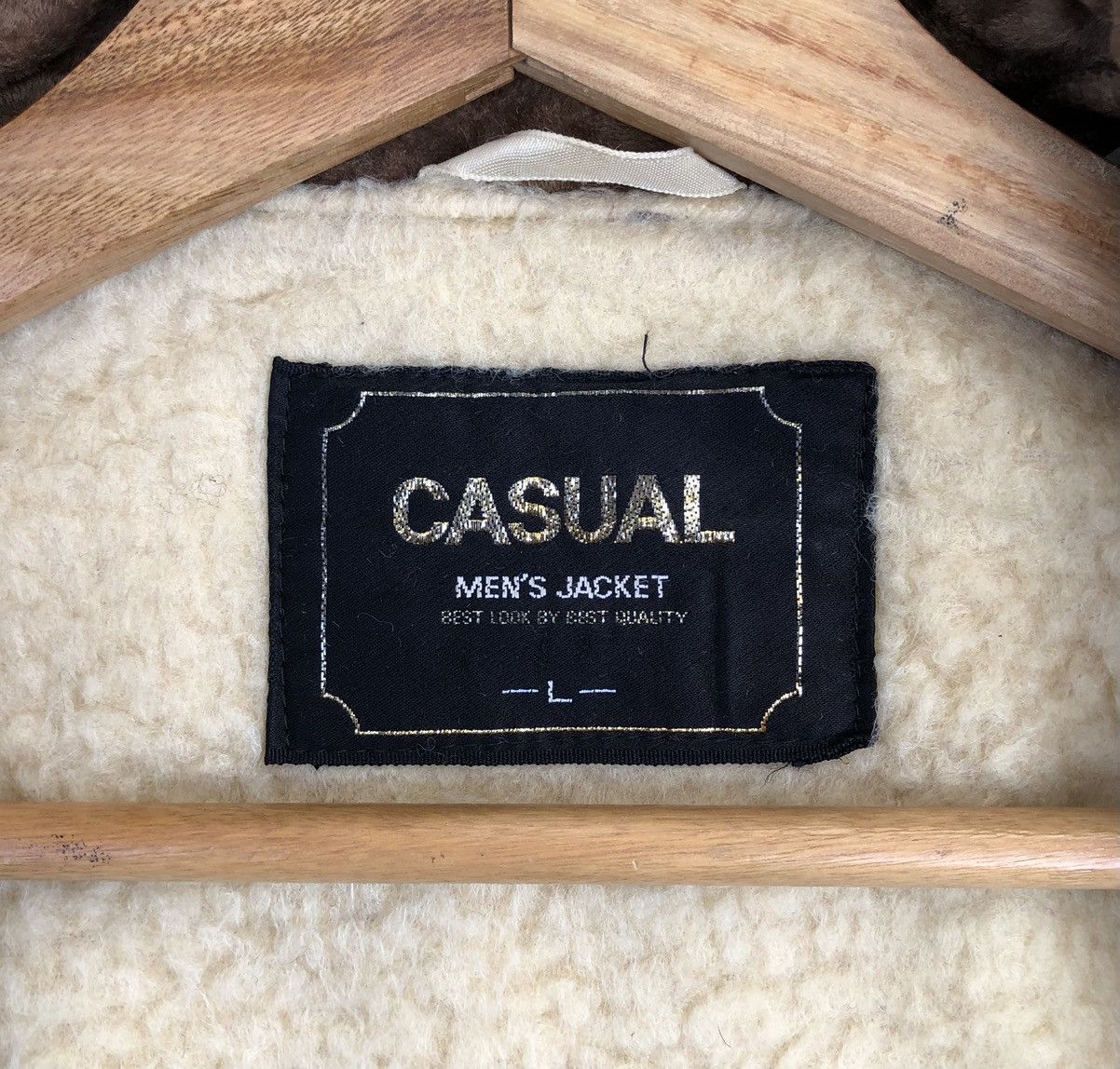 Vintage Vintage CASUAL men’s Suede Sherpa Bomber Jacket Size US L / EU 52-54 / 3 - 16 Thumbnail