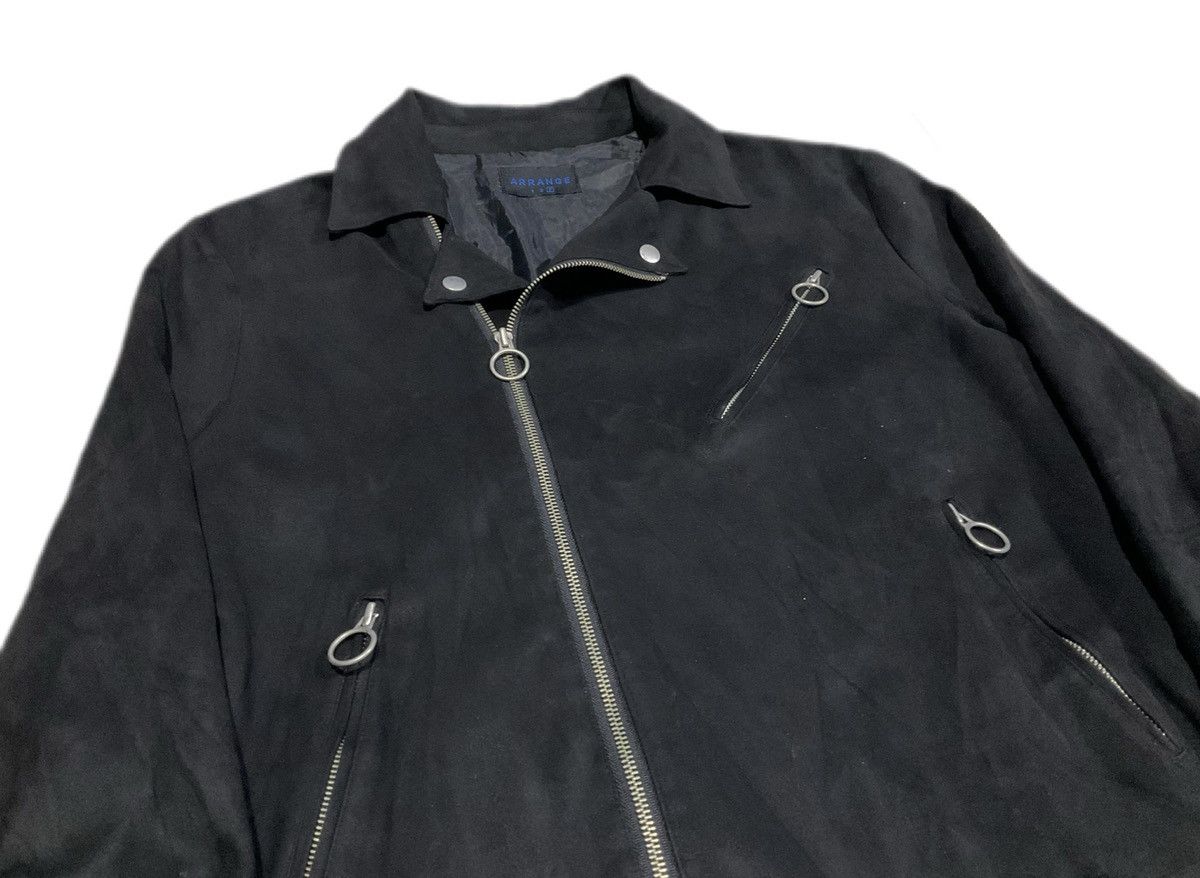 Hysteric Glamour × Japanese Brand × Seditionaries 🔥Sick Y2K Arrange Bondage Jacket Diagonal Zipper Punk Size US L / EU 52-54 / 3 - 4 Thumbnail