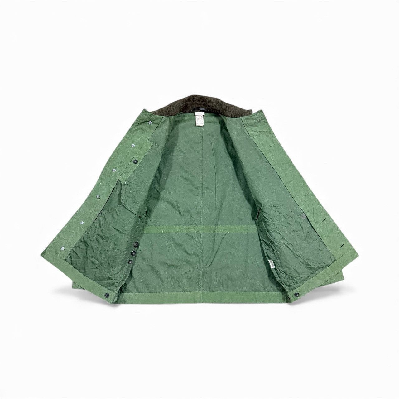 Dries Van Noten Dries Van Noten PU Waterproof Olive Green Field Jacket Size US M / EU 48-50 / 2 - 3 Thumbnail