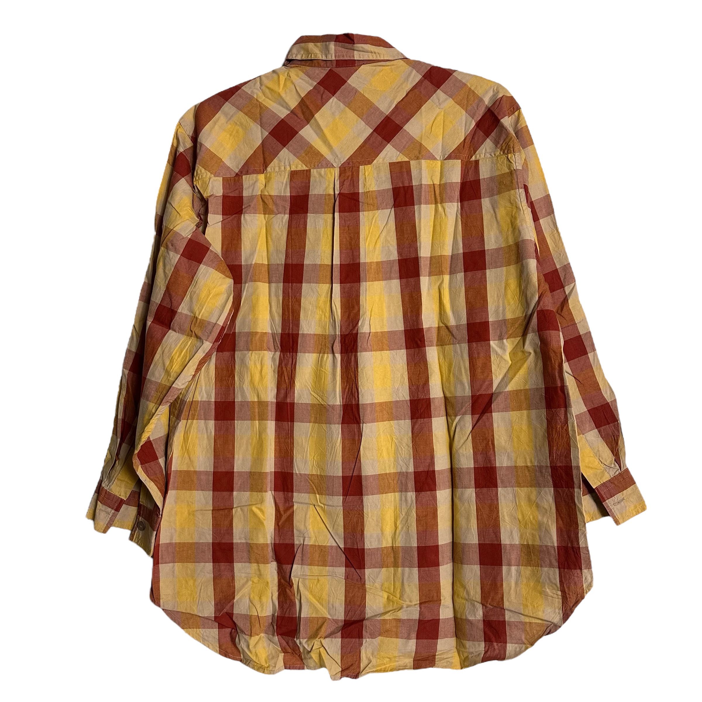 Hai Sporting Gear × Issey Miyake × Japanese Brand 🔥RARE🔥Vintage Hai Sporting Gear Plaid Button Up Shirt Size US M / EU 48-50 / 2 - 3 Thumbnail