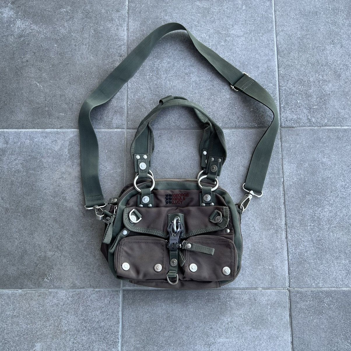George Gina & Lucy Khaki ggl george gina lucy babybabyan hand alyx bag Size ONE SIZE - 1 Thumbnail