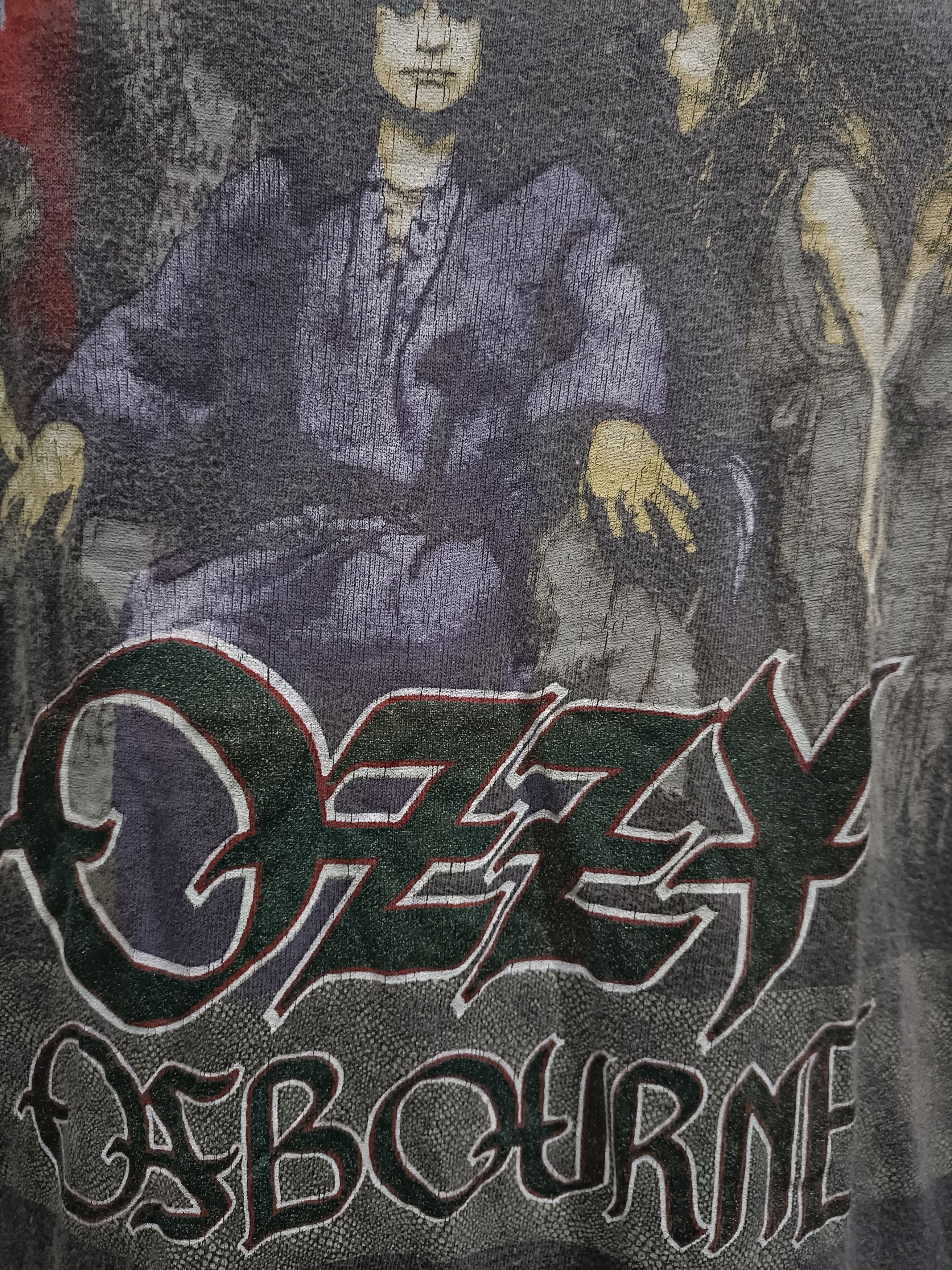 Vintage Vintage Ozzy Osbourne Tour 88'-89' No Rest For The Wicked Size US XL / EU 56 / 4 - 3 Thumbnail
