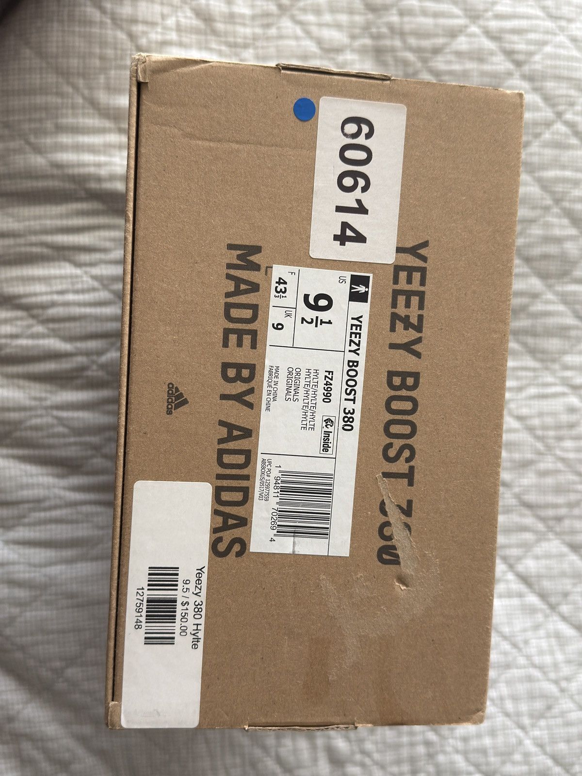 Yeezy Adidas Yeezy Boost 380 ‘ Hylte Size US 9.5 / EU 42-43 - 8 Thumbnail