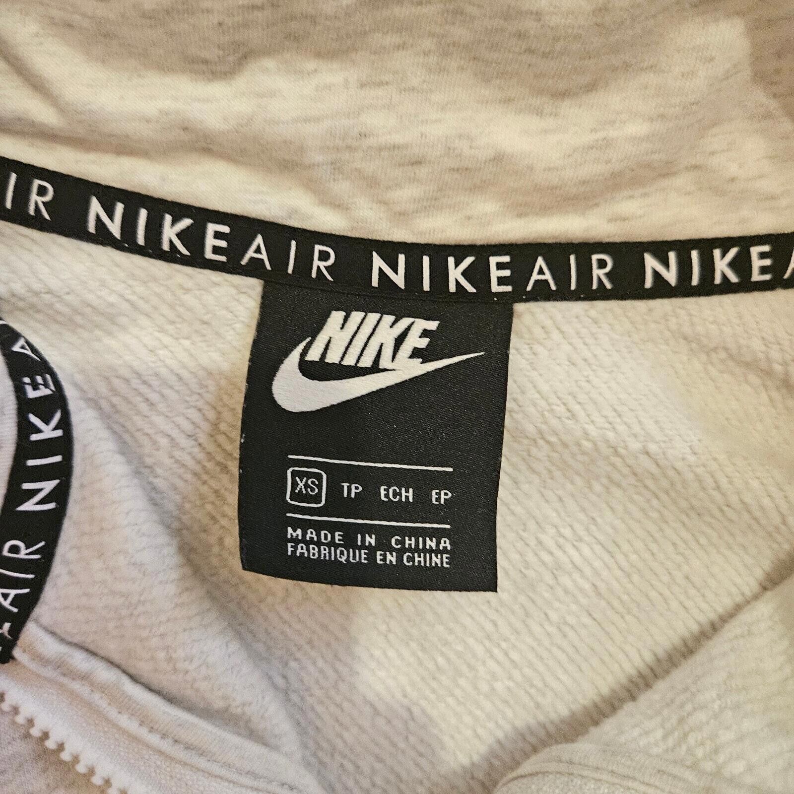 Nike Nike Women's Air Half-Zip Cropped Sweatshirt SZ XSM Size XS / US 0-2 / IT 36-38 - 5 Thumbnail