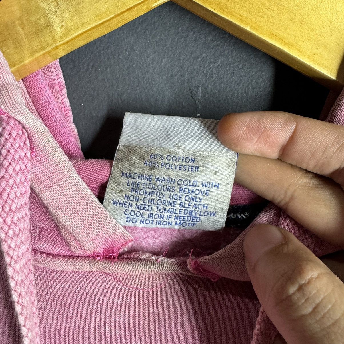 Vintage Distressed Vintage Y2K Sun Faded Champion Zip Up Hoodie Size US M / EU 48-50 / 2 - 6 Thumbnail
