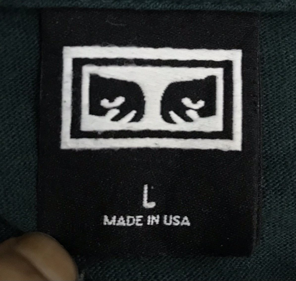 Obey Vintage Obey International Made In Usa Shirt Size US L / EU 52-54 / 3 - 7 Thumbnail