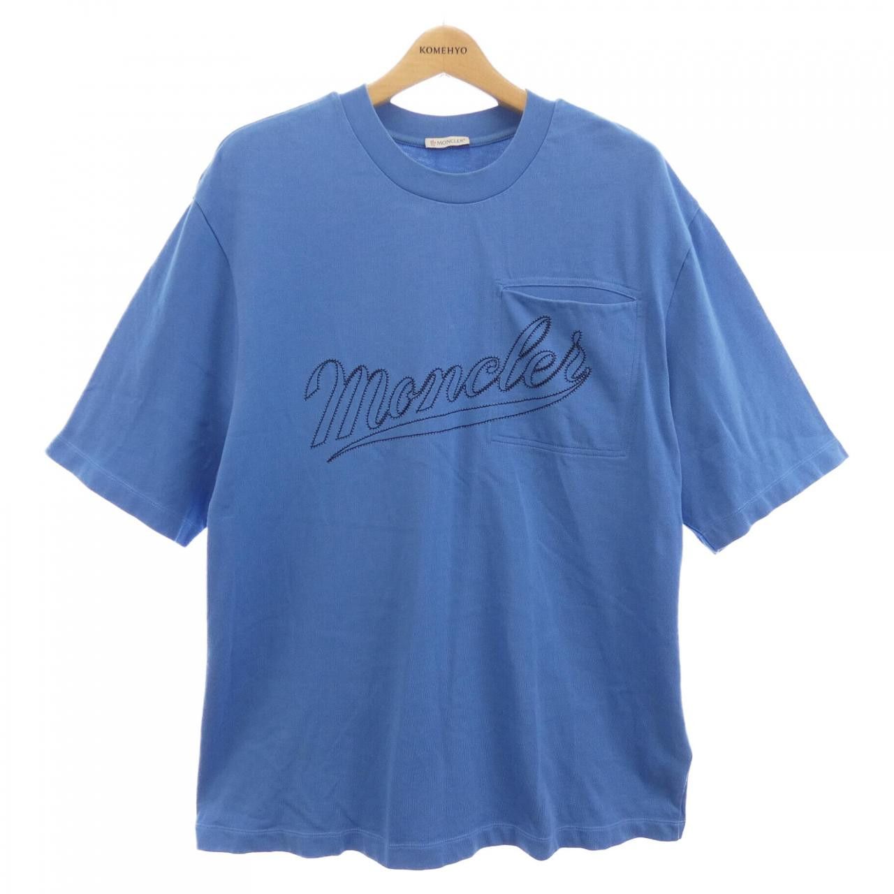 Moncler Moncler Moncler Cotton Tshirt Textile T-Shirts I10918C00005 DUTY FREE for USA Size ONE SIZE - 1 Thumbnail