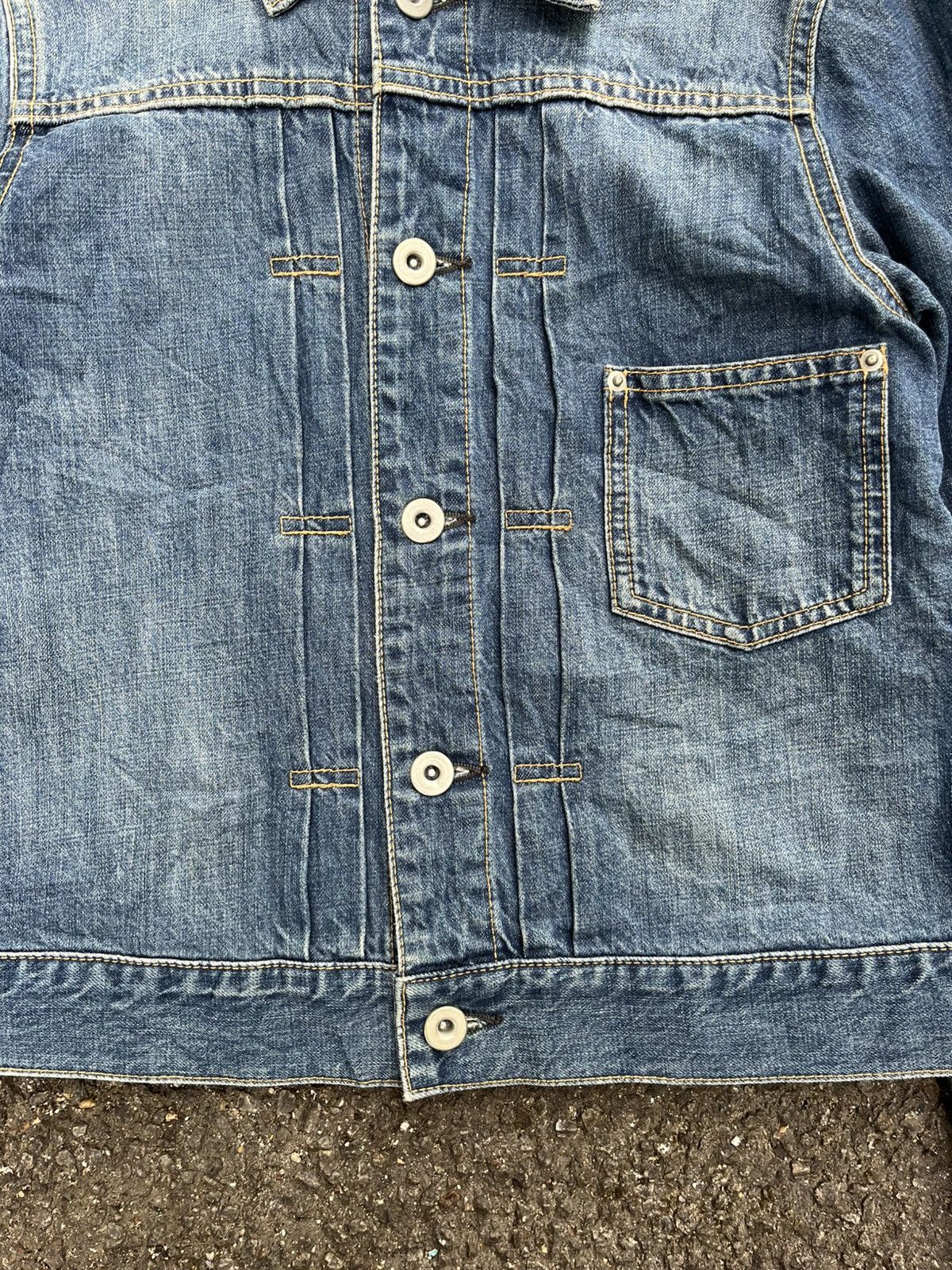 Engineered Garments Urban Research DOORS Denim Jacket Type 1 Single Pocket Size US XS / EU 42 / 0 - 3 Thumbnail