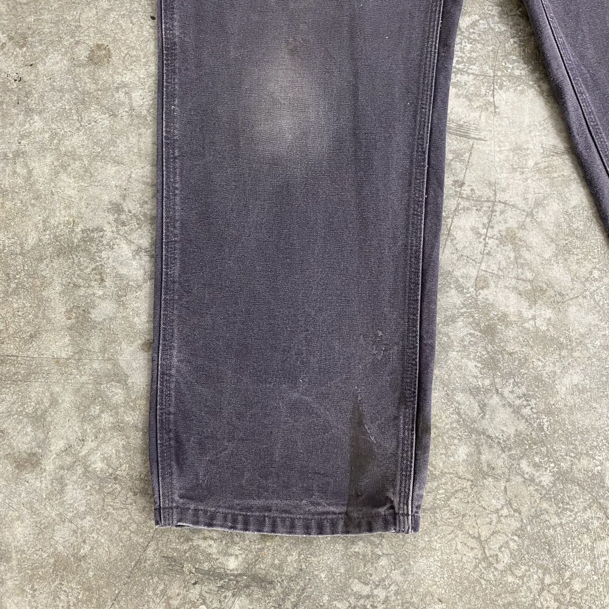 Carhartt Vintage Carhartt Faded Midnight Blue Dirty Carpenter Pants Size US 33 - 8 Thumbnail