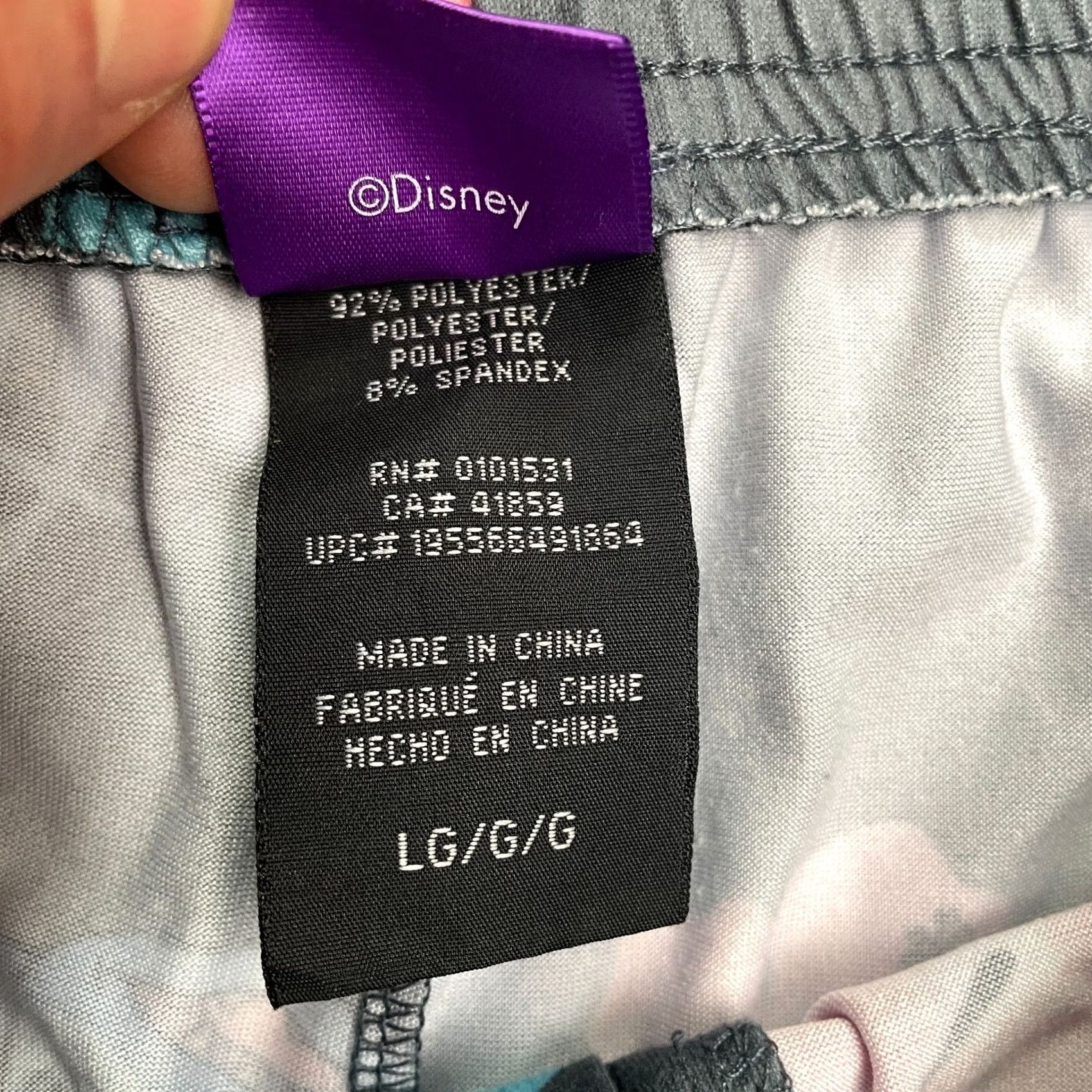 Disney Disney Mickey Mouse Pajama Pants Mens Large Multicolor Cartoon Hawaiian Sleepwear 334x32 Size US 33 - 6 Thumbnail