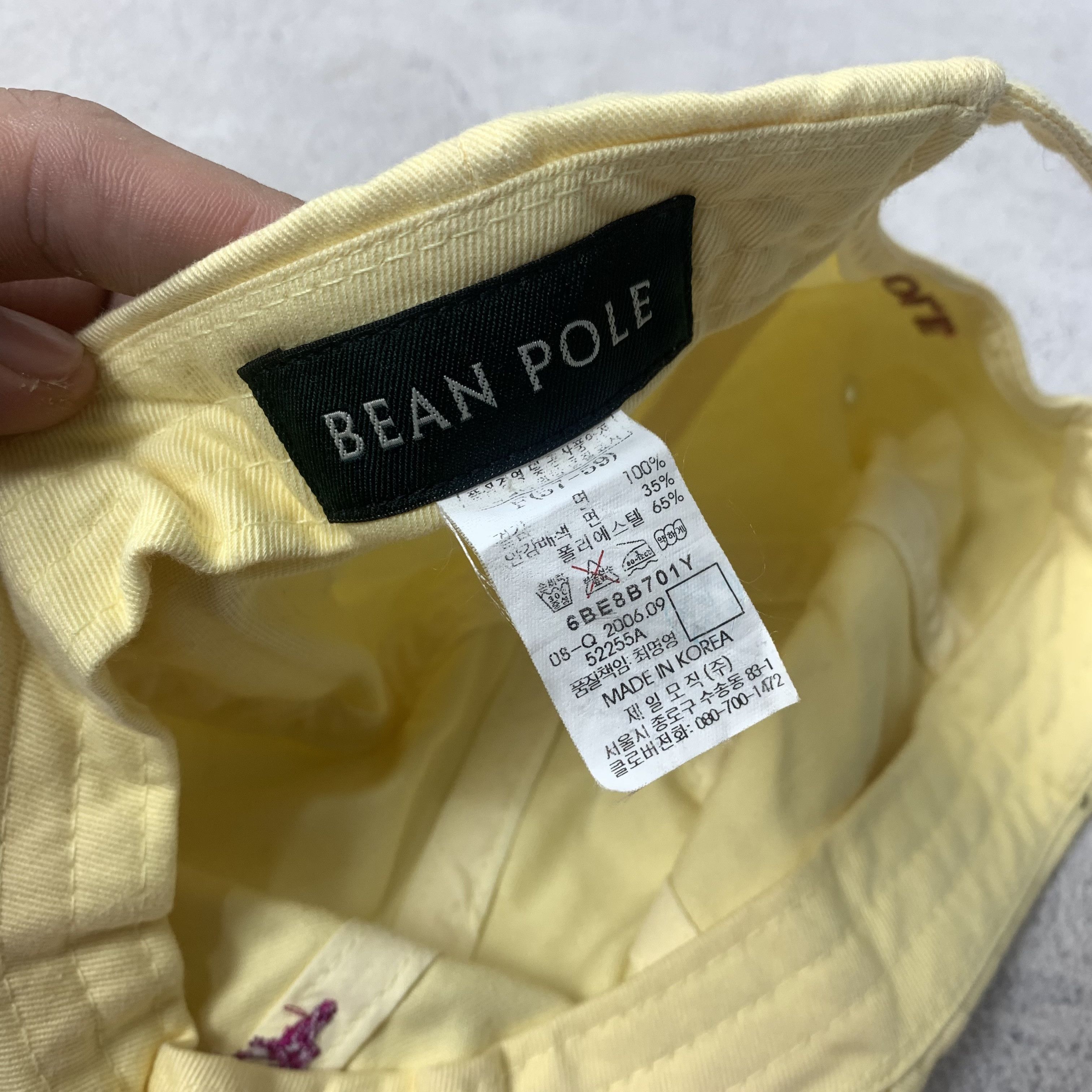 Japanese Brand Bean Pole Hat Cap Size ONE SIZE - 5 Thumbnail