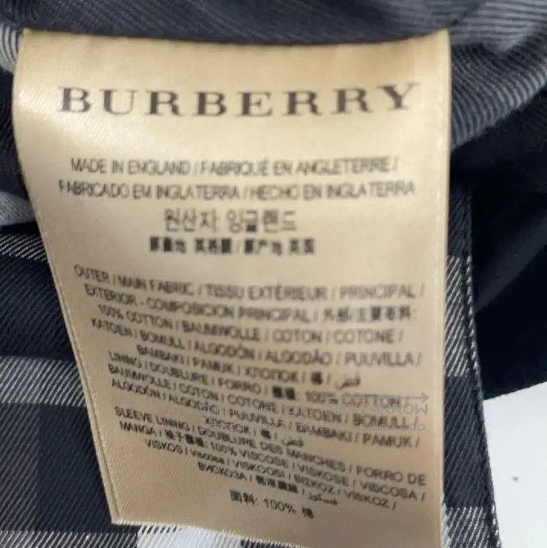 Burberry Burberry Black Cotton Women's Trench Coat. Size M / US 6-8 / IT 42-44 - 6 Thumbnail