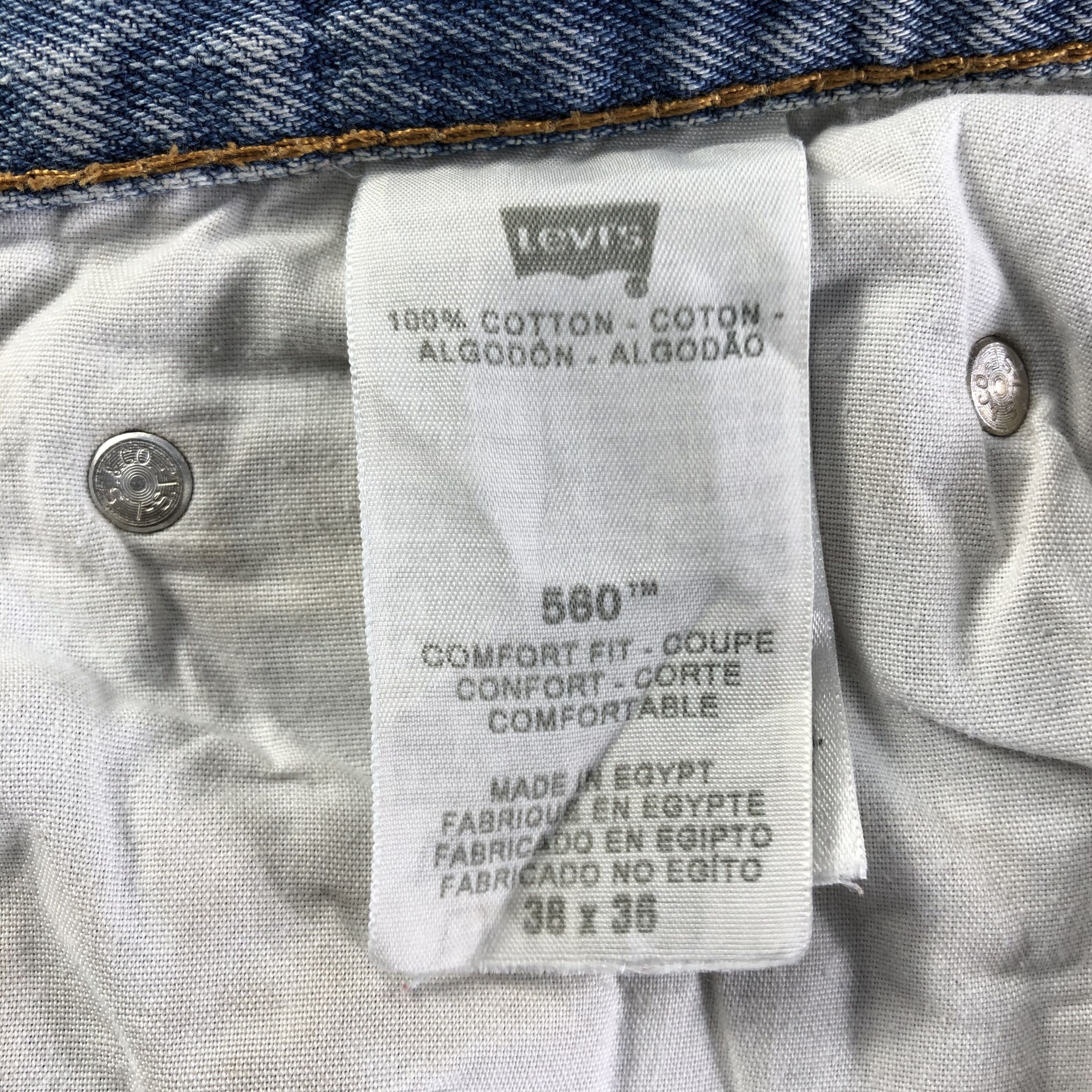 Levi's Vintage Light Wash Levis 560 Jeans-J3041 Size US 39 - 10 Thumbnail