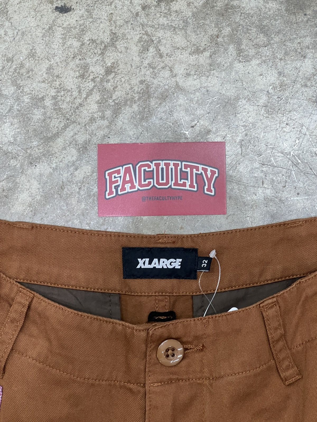 Xlarge Xlarge Patchwork Cargo Brown Sz. 36 Size US 36 / EU 52 - 3 Thumbnail