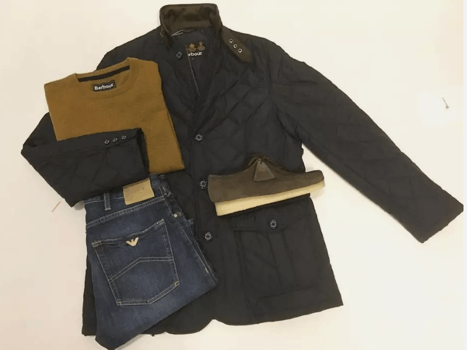 Barbour BARBOUR LUTZ Men's Quilted Jacket Size US L / EU 52-54 / 3 - 8 Thumbnail