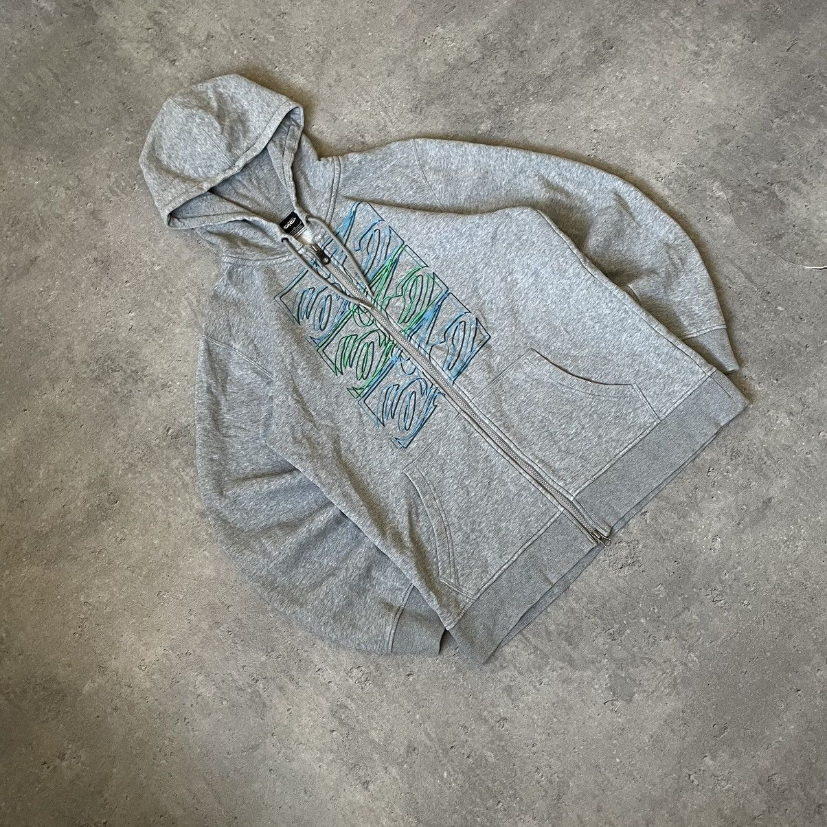Nike × Nike ACG × Vintage Vintage 90s Nike 6.0 Big Central Logo Double Sided Zip-Up Size US M / EU 48-50 / 2 - 3 Thumbnail