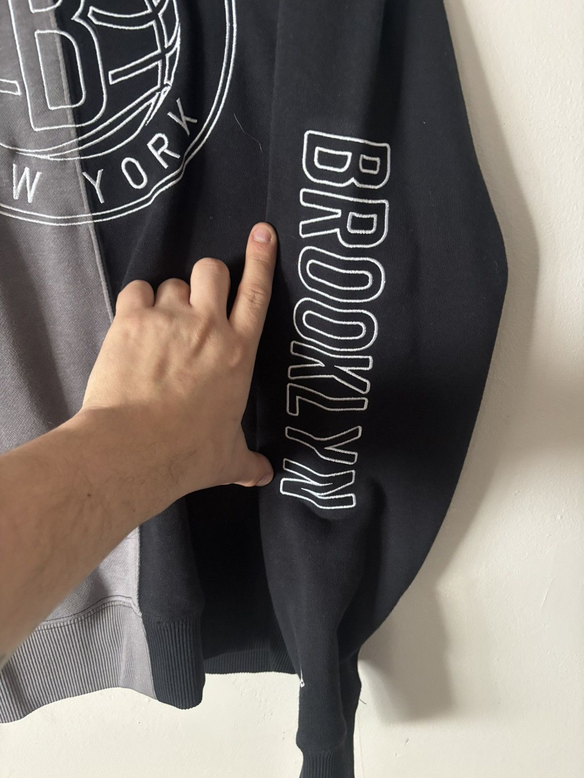 New Era Brooklyn nets new era crewneck Size US M / EU 48-50 / 2 - 3 Thumbnail