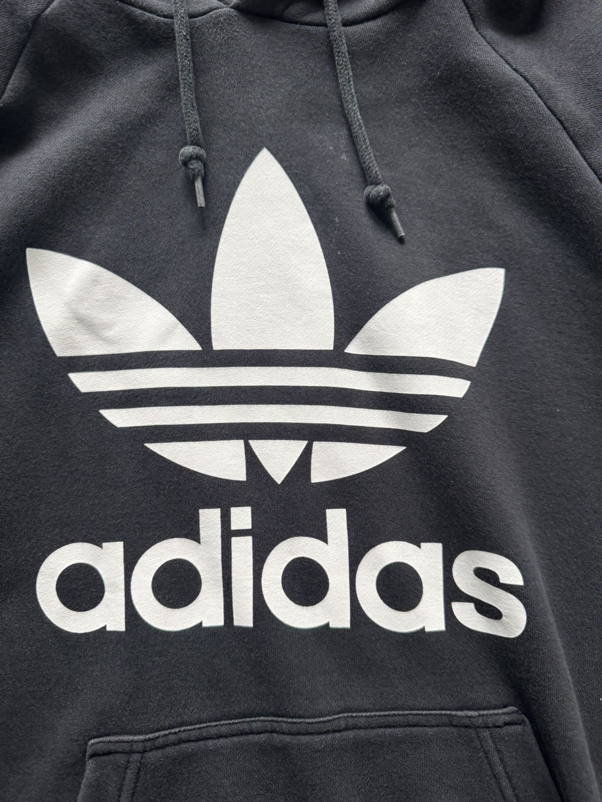 Adidas Adidas Black Hoodie Size US M / EU 48-50 / 2 - 2 Thumbnail