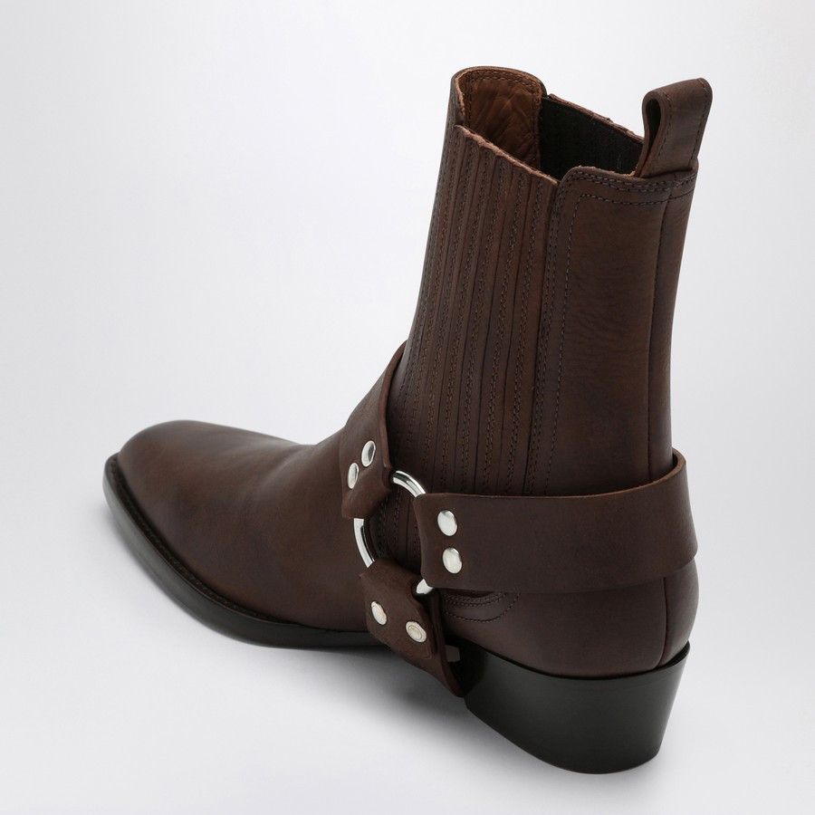 Paris Texas o1d2blof0924 Leather Boots in Brown Size US 7.5 / IT 37.5 - 4 Thumbnail
