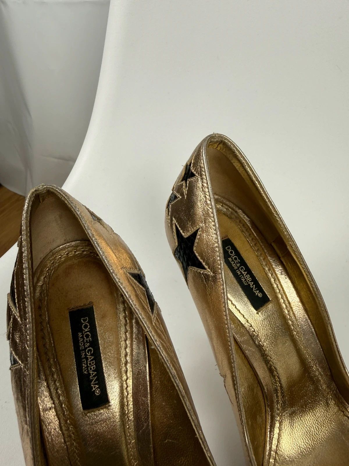 Dolce & Gabbana Dolce & Gabbana Stars Heels size 38.5 Size US 8.5 / IT 38.5 - 5 Thumbnail