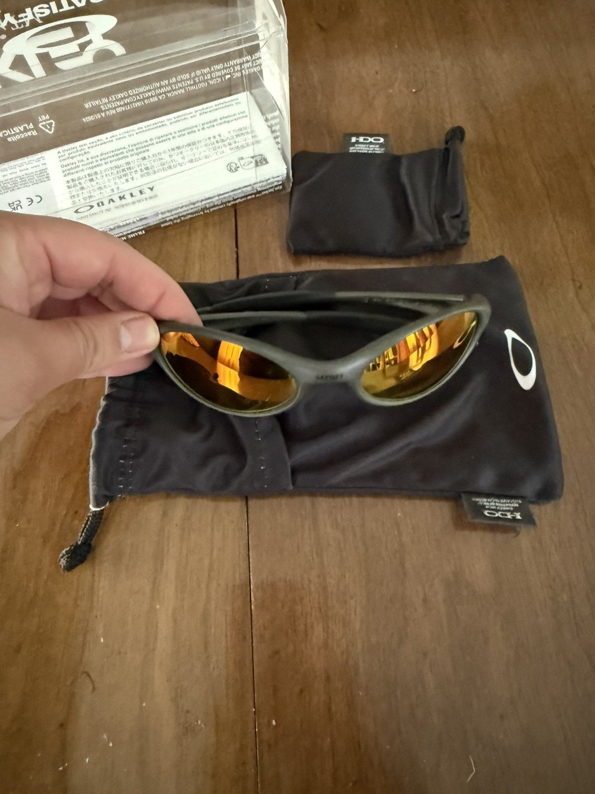 Oakley × Satisfy Satisfy Eye Jacket Matte Olive Size ONE SIZE - 3 Thumbnail