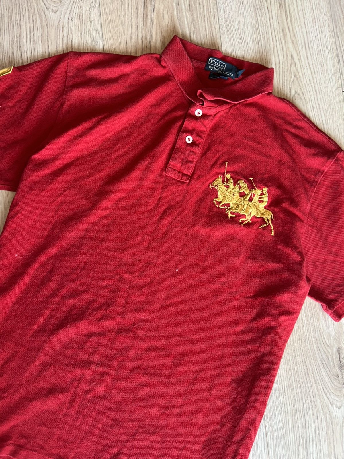Polo Ralph Lauren Polo Ralph Lauren Vintage Big Logo 3 Size XL Size US XL / EU 56 / 4 - 2 Thumbnail