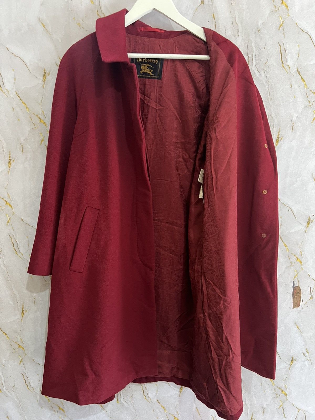 Burberry Prorsum Burberry Prorsum long trench coat Size US XL / EU 56 / 4 - 3 Thumbnail