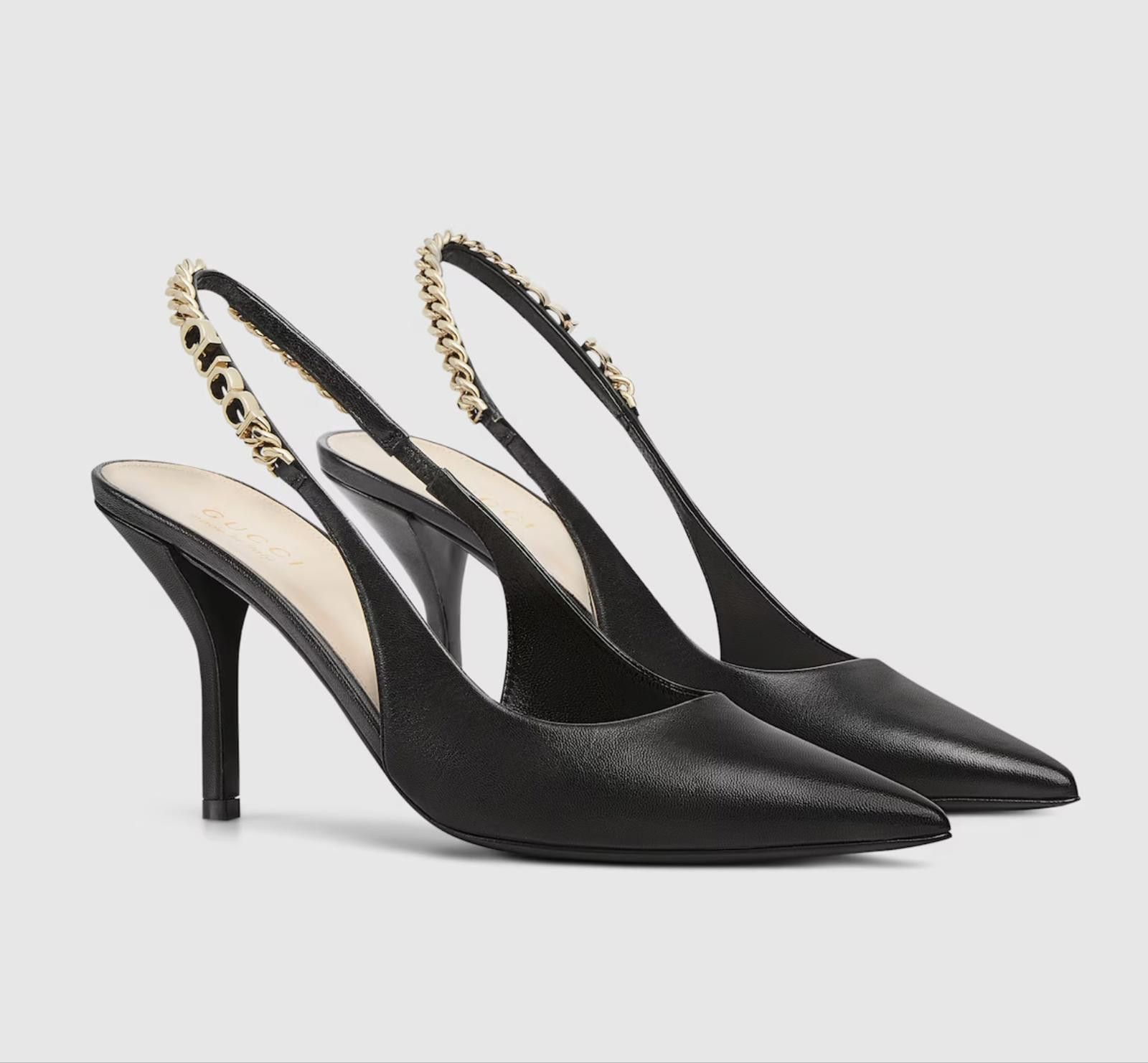 Gucci GUCCI GUCCI SIGNORIA SLINGBACK PUMP SIZE 37 Size ONE SIZE - 2 Thumbnail