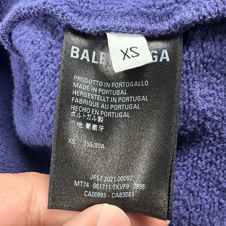Balenciaga Balenciaga Blue waves cola printed logo environmental prot Size US XS / EU 42 / 0 - 6 Thumbnail
