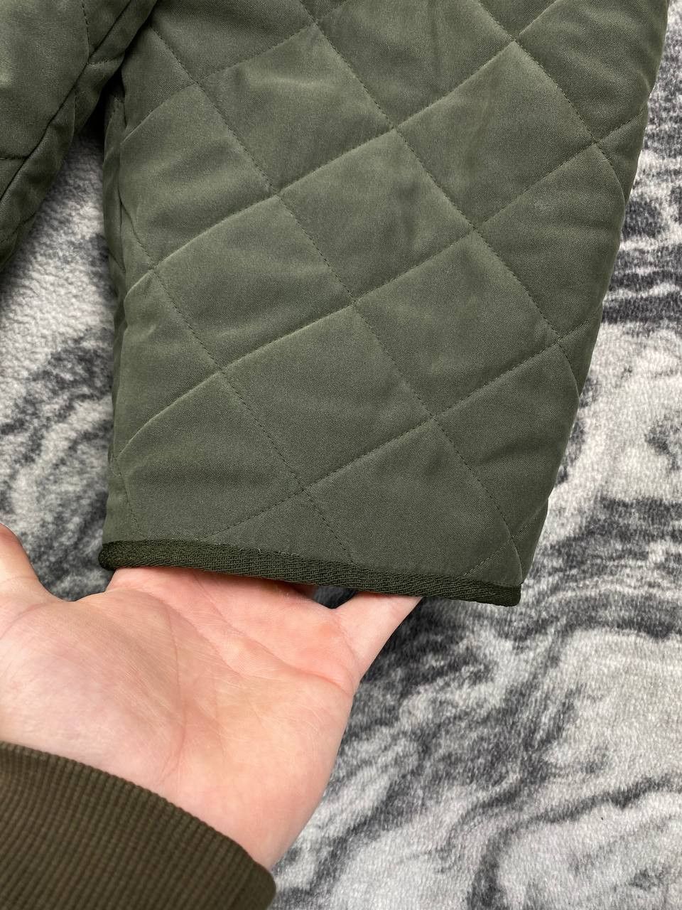 Barbour Barbour Microfibre Polarquilt Long Jacket Men Size XL Green Size US XL / EU 56 / 4 - 3 Thumbnail