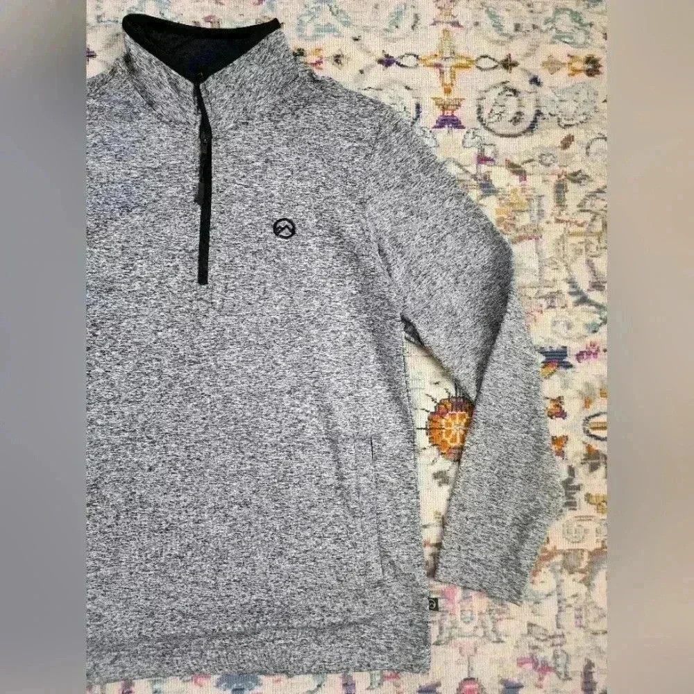 Athletic Works × Gymshark Frontier Supply Co Mens Grey 1/2 Zip Pullover Athletic Shirt Size US S / EU 44-46 / 1 - 5 Thumbnail