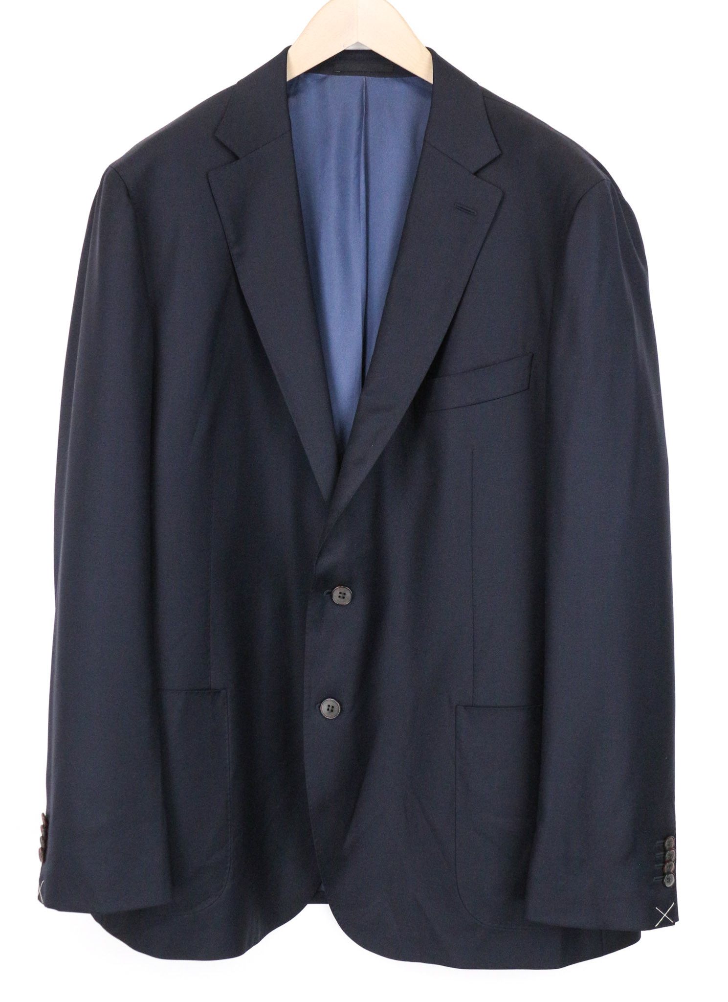 Suitsupply HAVANA BLUELINE UK54R Blue Wool Suit 75151 Size 54R - 2 Thumbnail