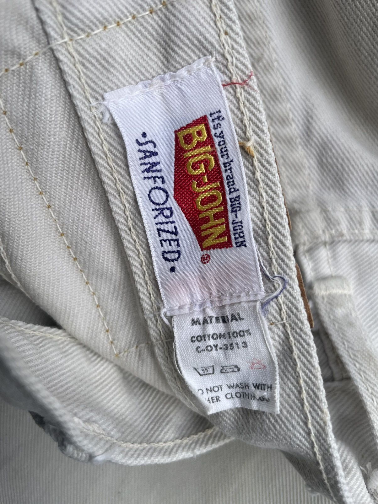 Big John × Vintage Vintage Flare Big John Sanforized Denim Size 30" / US 8 / IT 44 - 16 Thumbnail