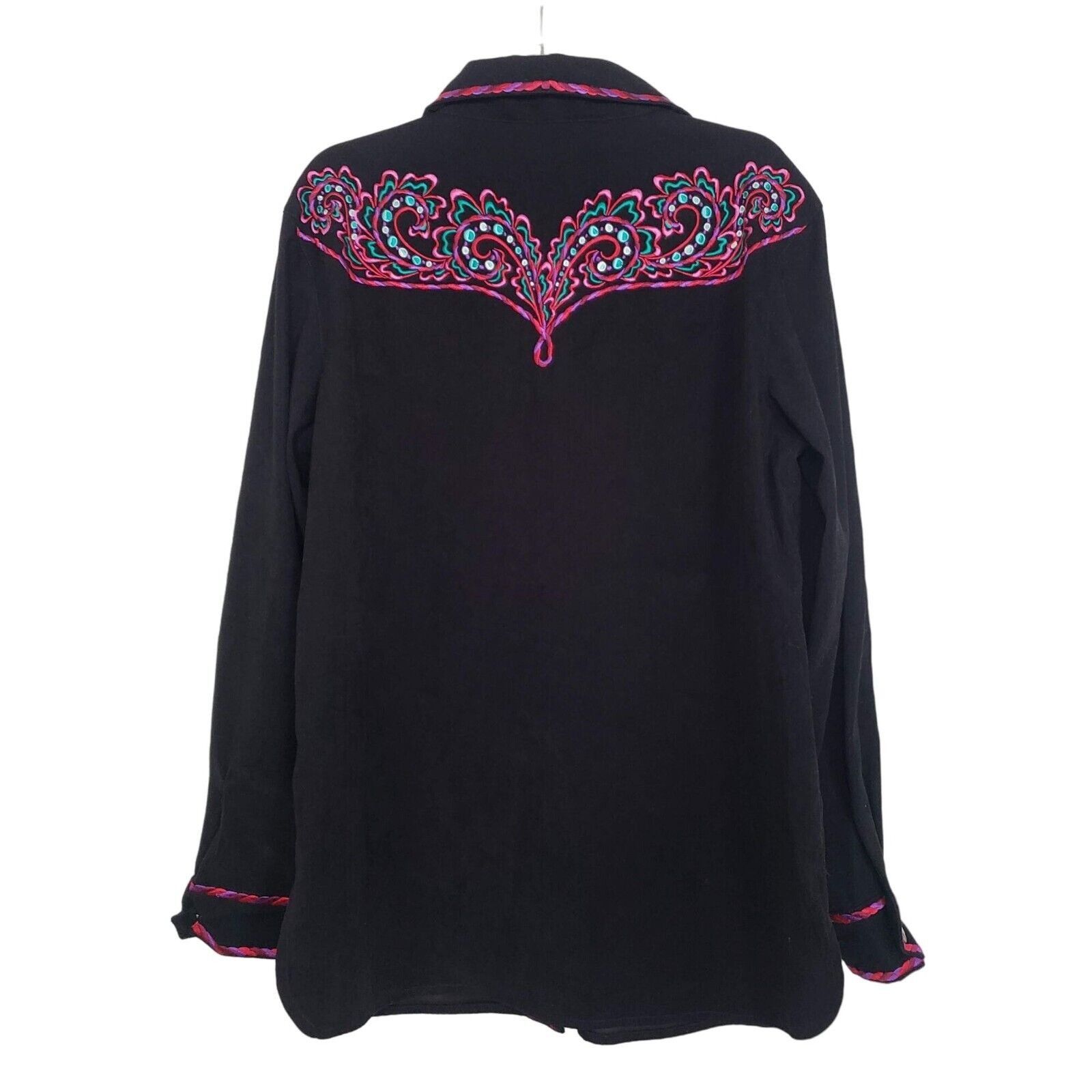 Bob Mackie Bob Mackie Wearable Art Embroidered Shirt Womens Size Small Size S / US 4 / IT 40 - 7 Thumbnail